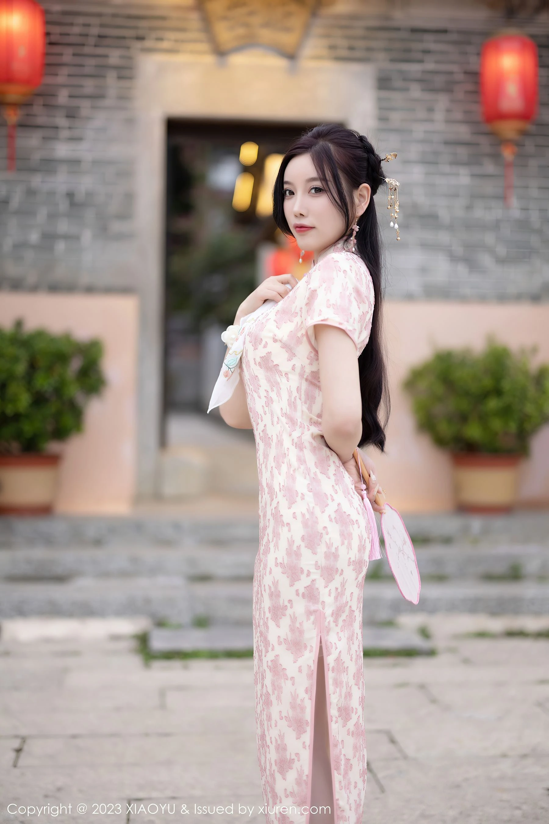 语画界 VOL.993 杨晨晨Yome 旗袍美腿插图68
