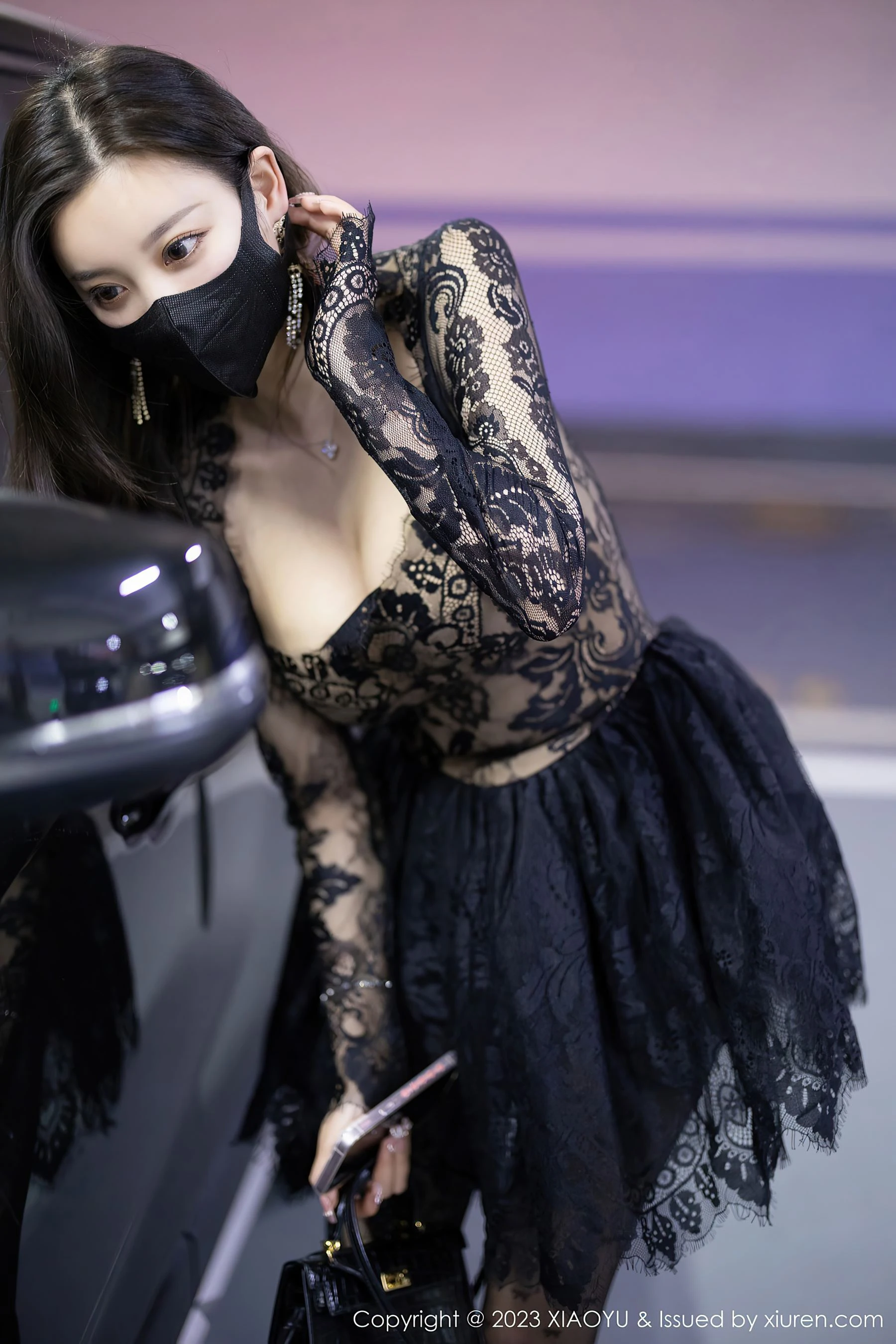 语画界 VOL.988 杨晨晨Yome 黑丝美臀插图42