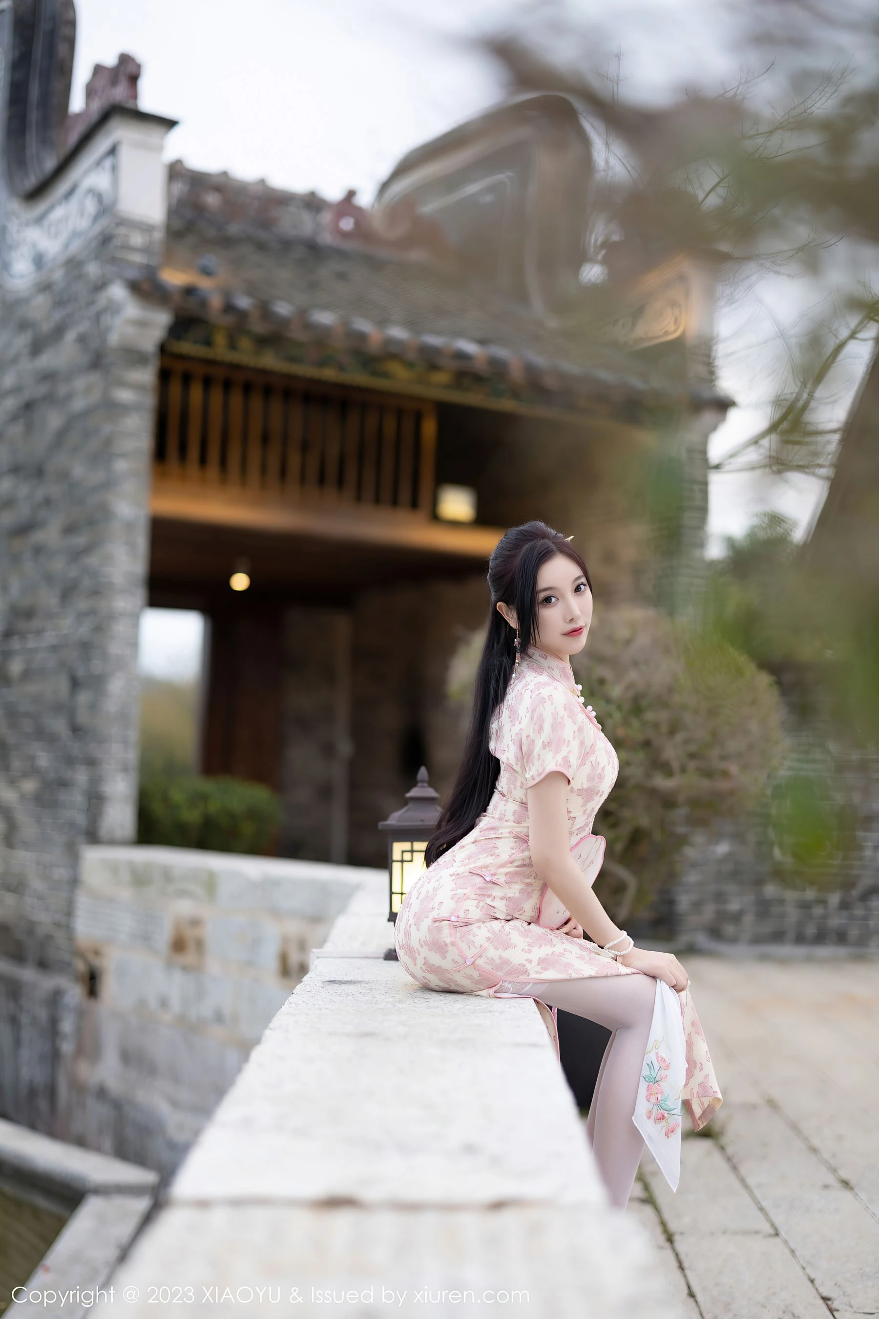 语画界 VOL.993 杨晨晨Yome 旗袍美腿插图77