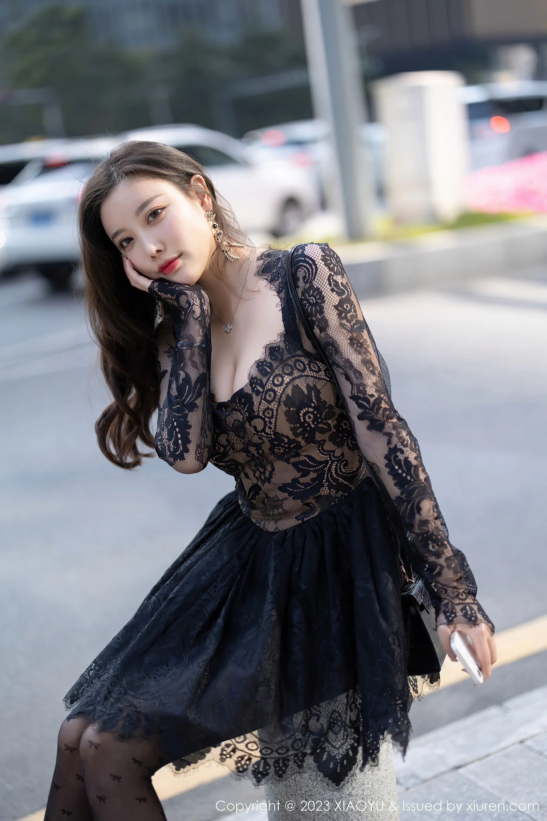 语画界 VOL.988 杨晨晨Yome 黑丝美臀插图36