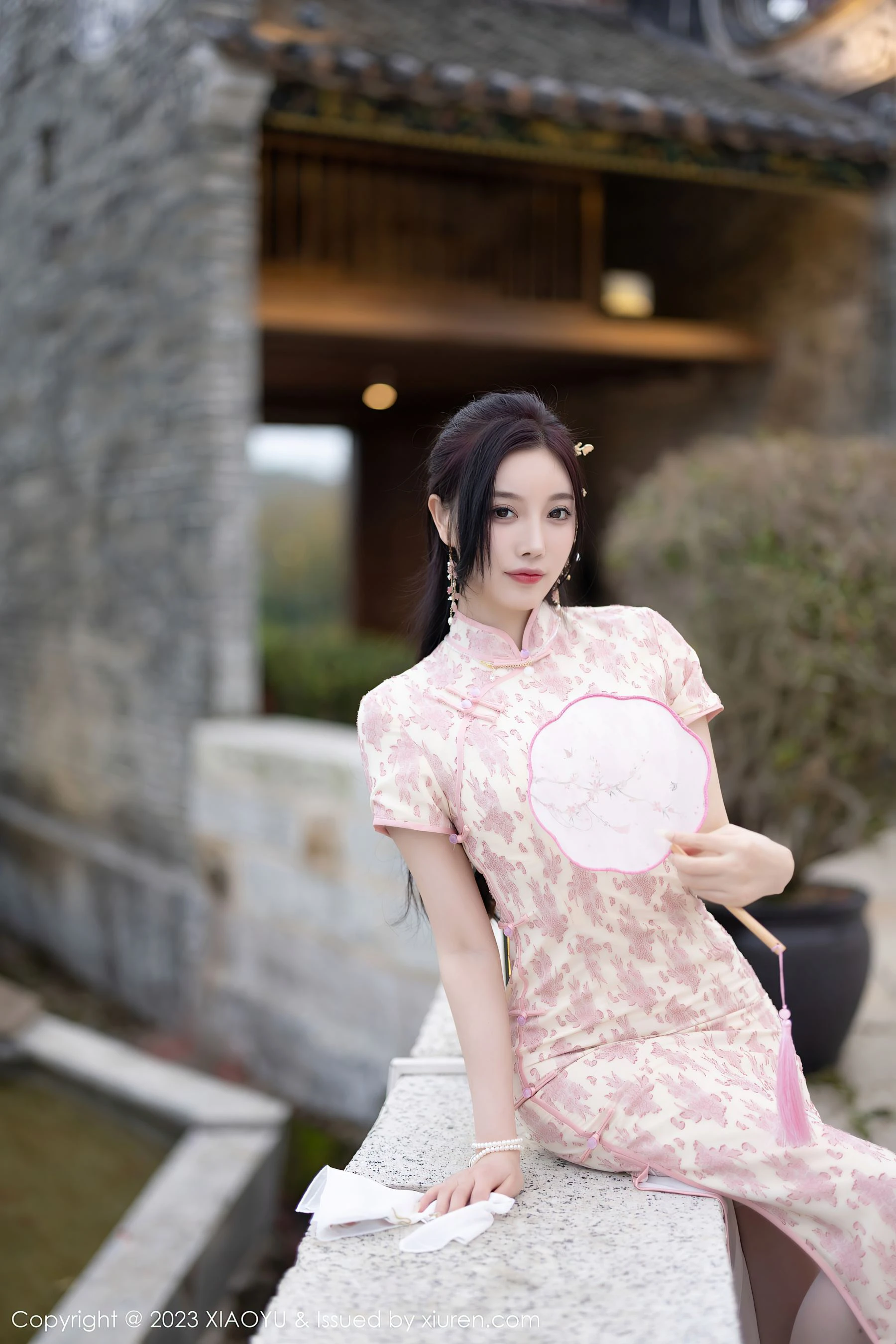 语画界 VOL.993 杨晨晨Yome 旗袍美腿插图72