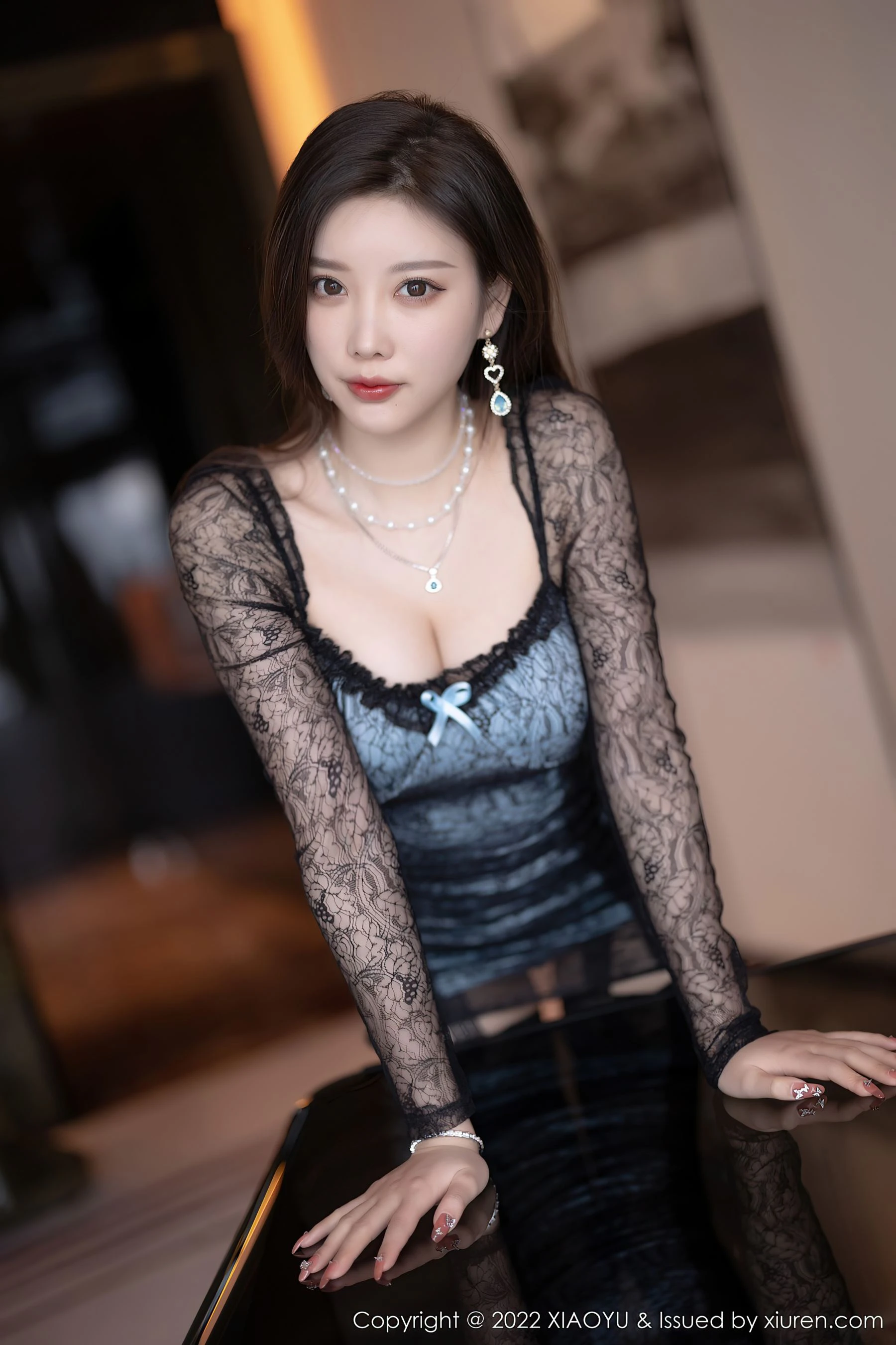 语画界 VOL.763 杨晨晨Yome 黑丝美臀女神写真插图54
