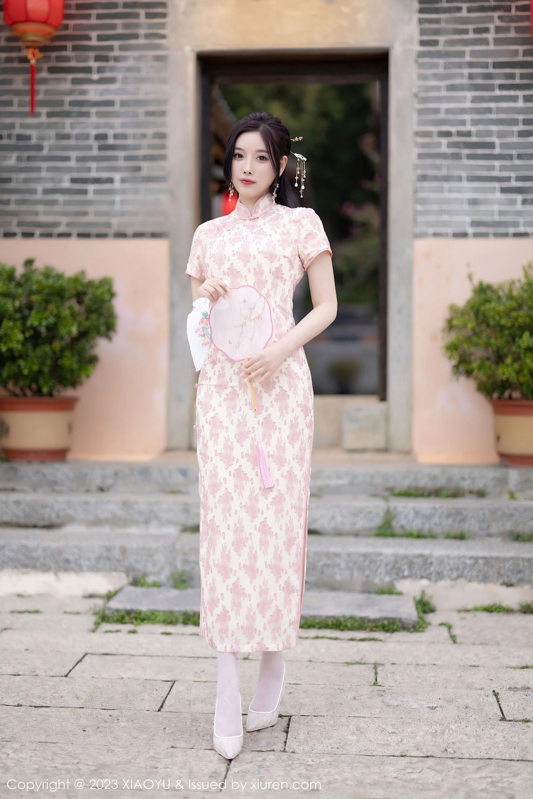 语画界 VOL.993 杨晨晨Yome 旗袍美腿插图67