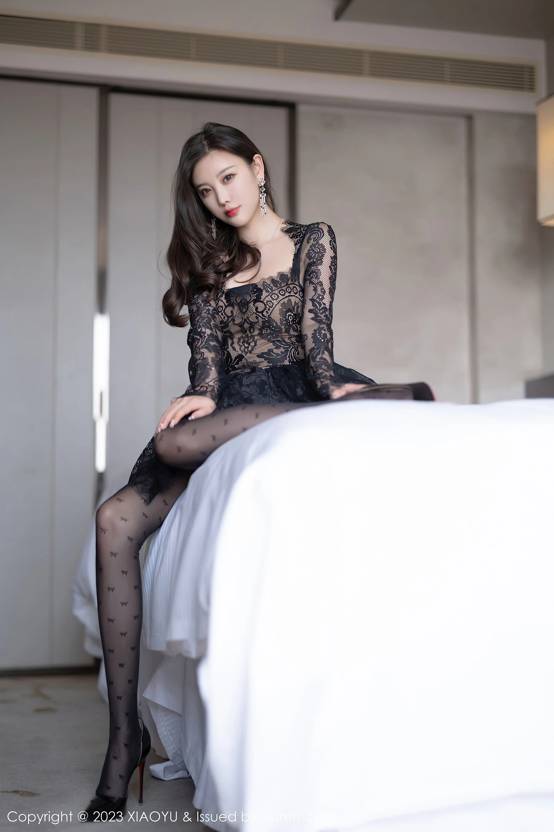语画界 VOL.988 杨晨晨Yome 黑丝美臀插图85