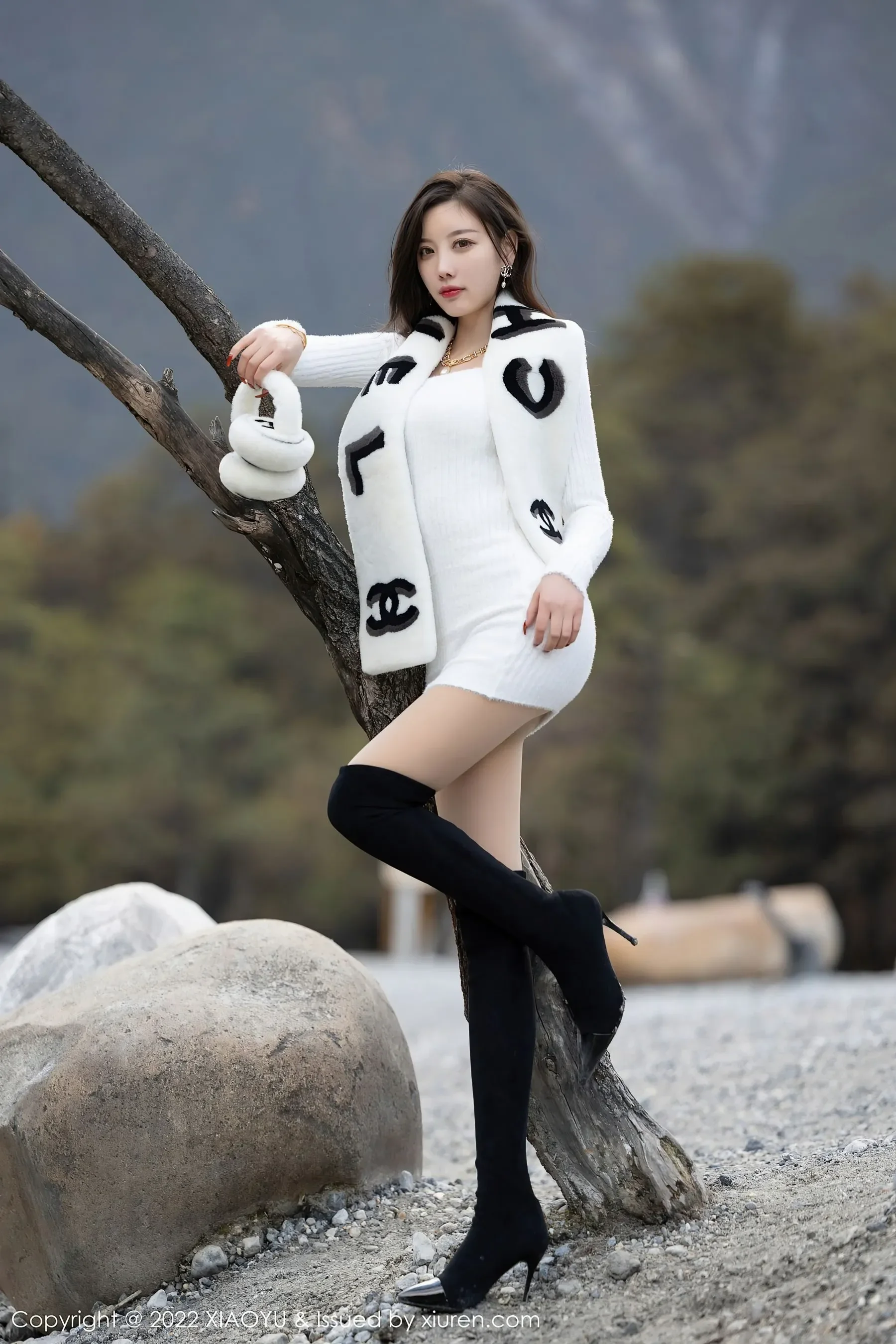 语画界 VOL.758 杨晨晨Yome 女神丽江外拍写真插图82