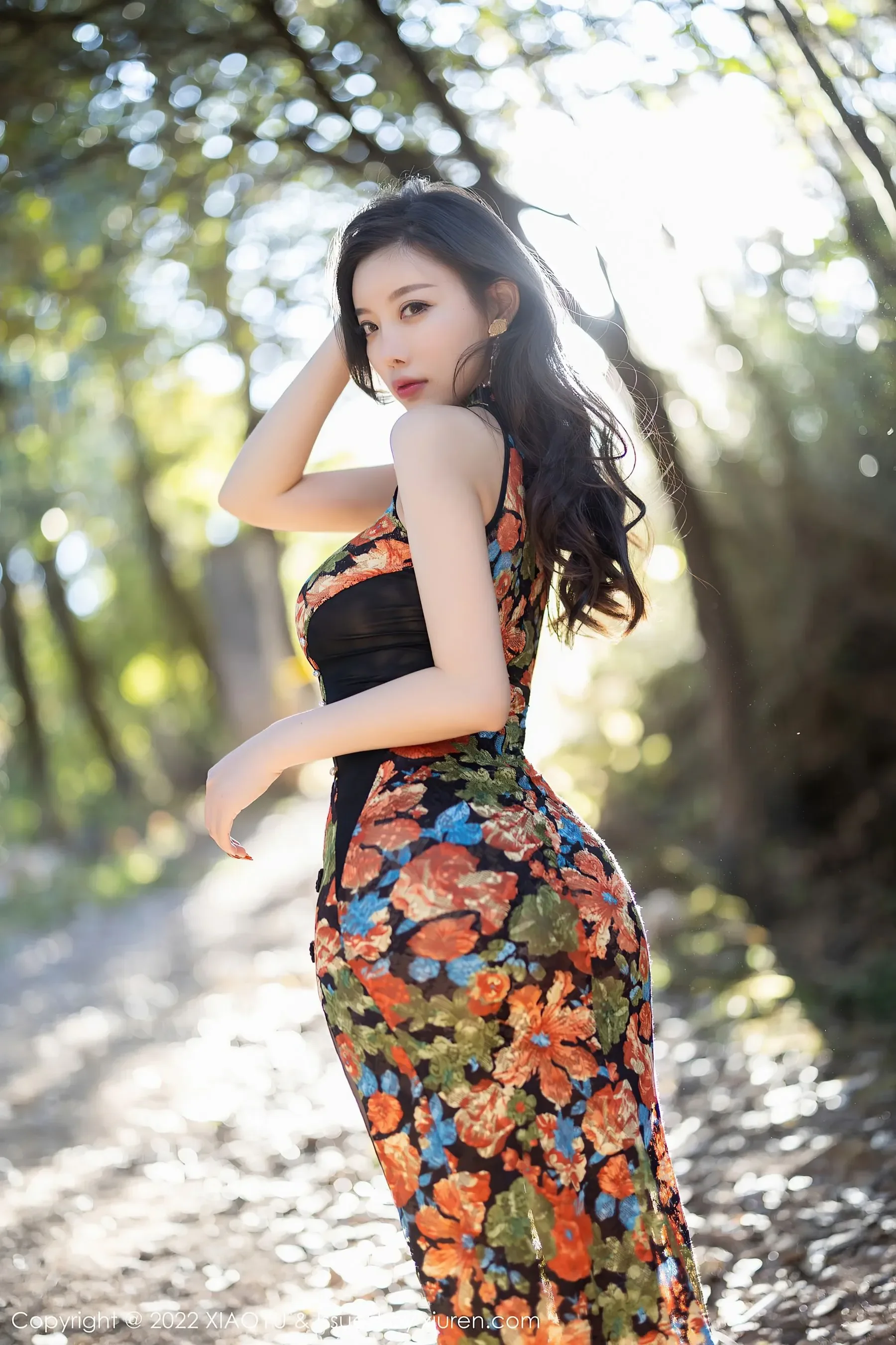 语画界 VOL.750 杨晨晨Yome 黑丝旗袍插图57