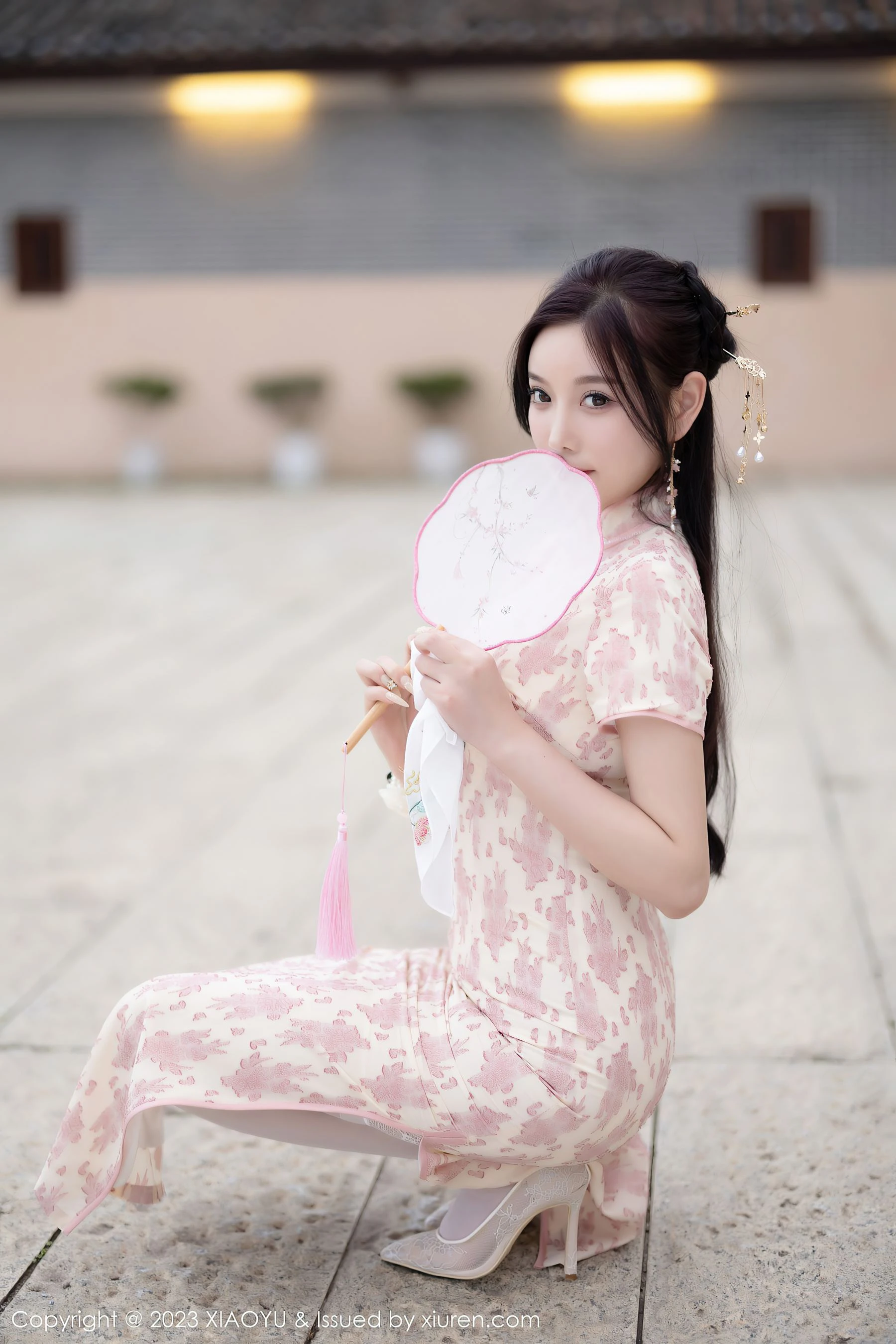 语画界 VOL.993 杨晨晨Yome 旗袍美腿插图70