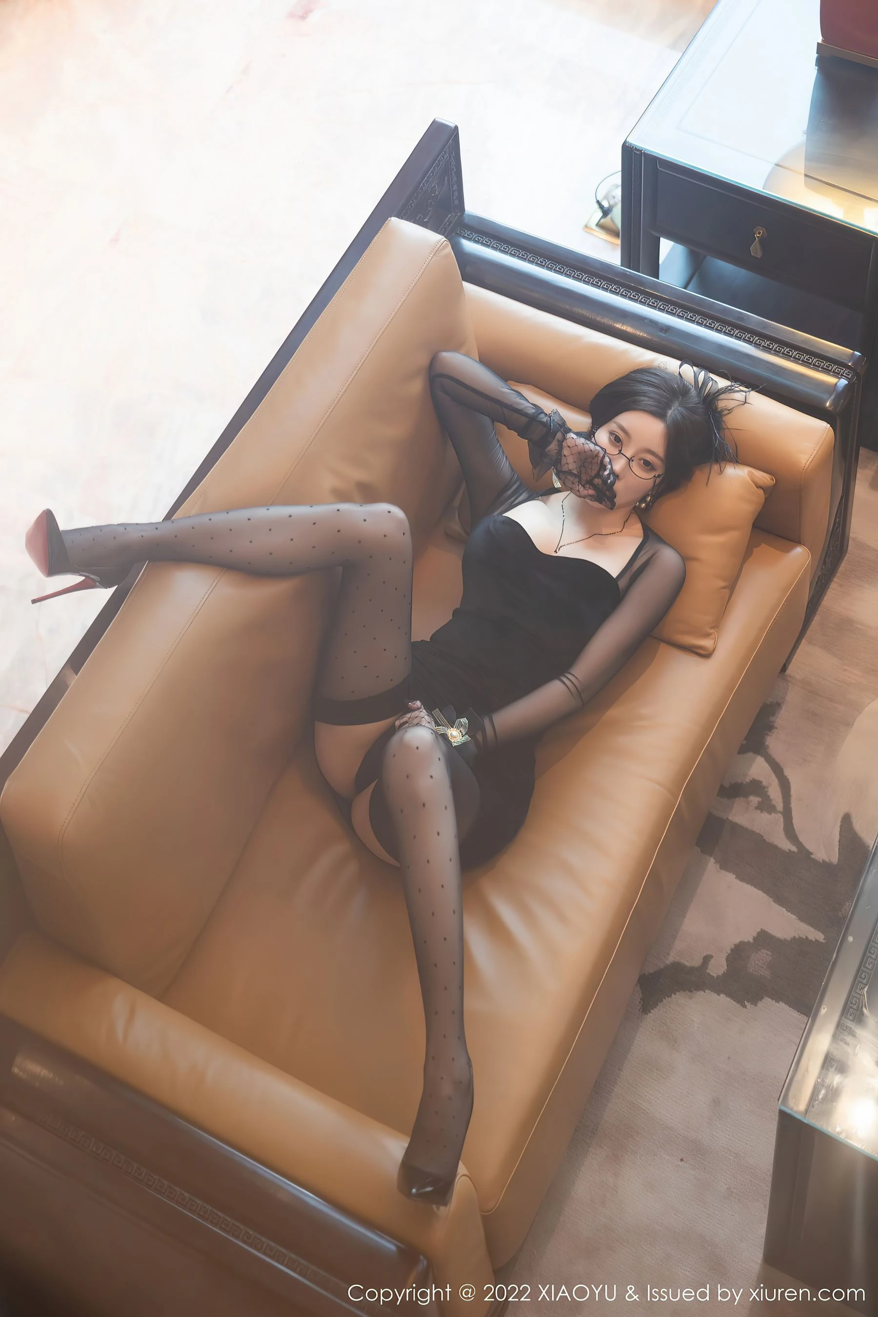 语画界 VOL.811 杨晨晨Yome 黑丝美腿插图34