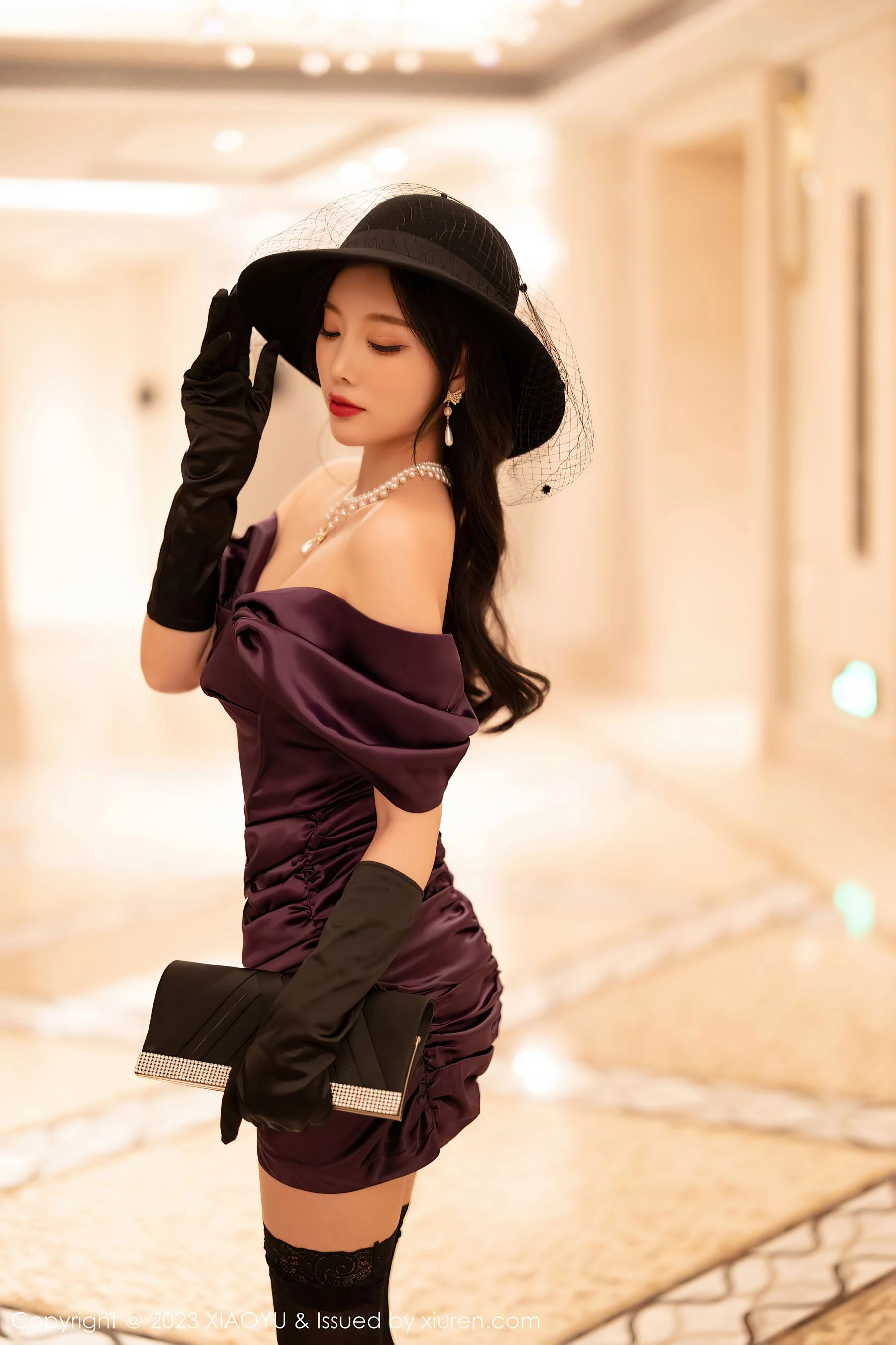 语画界 VOL.963 杨晨晨Yome 美臀黑丝插图55