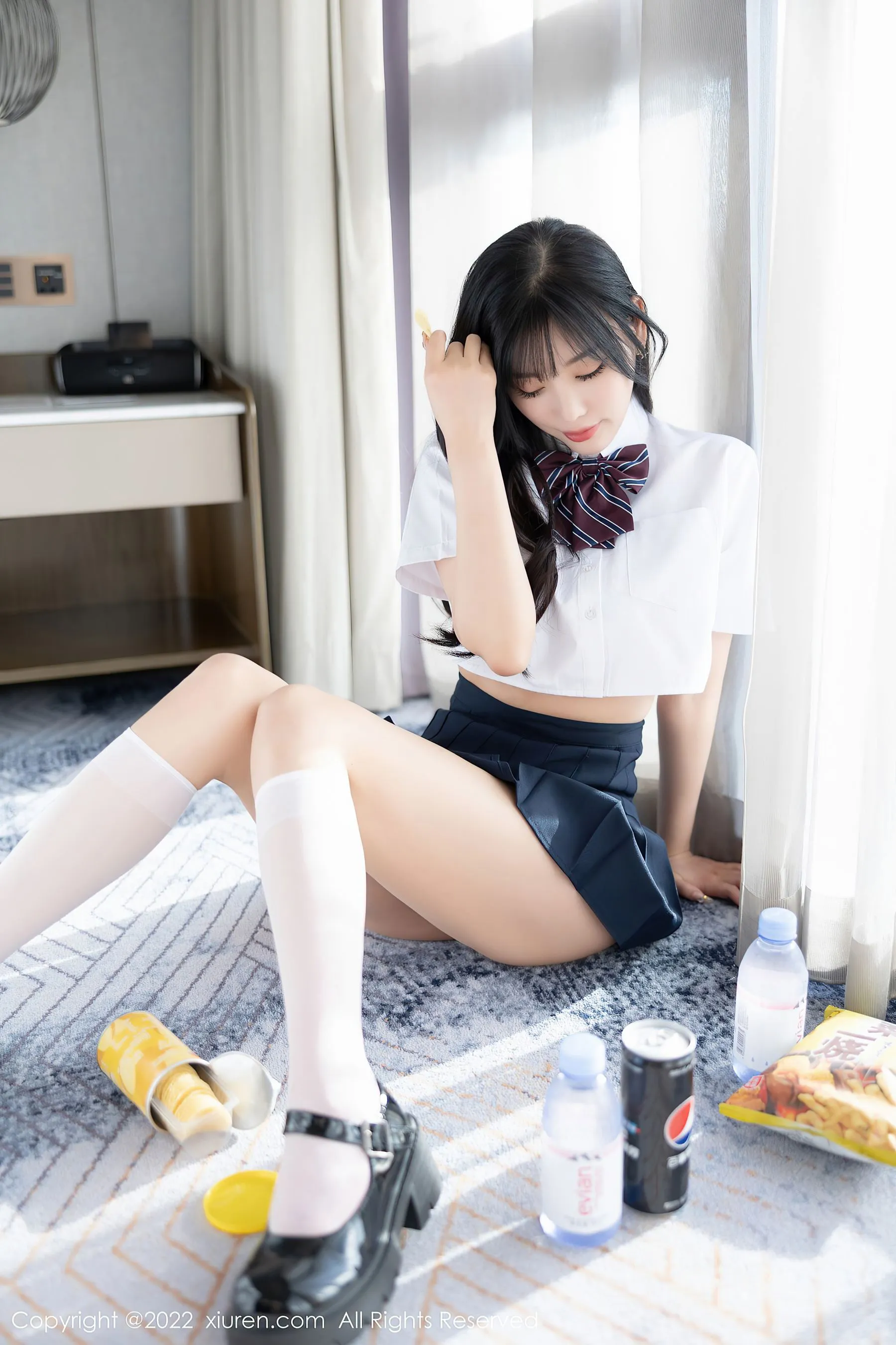 秀人网 No.5338 杨晨晨 校园制服诱惑插图66