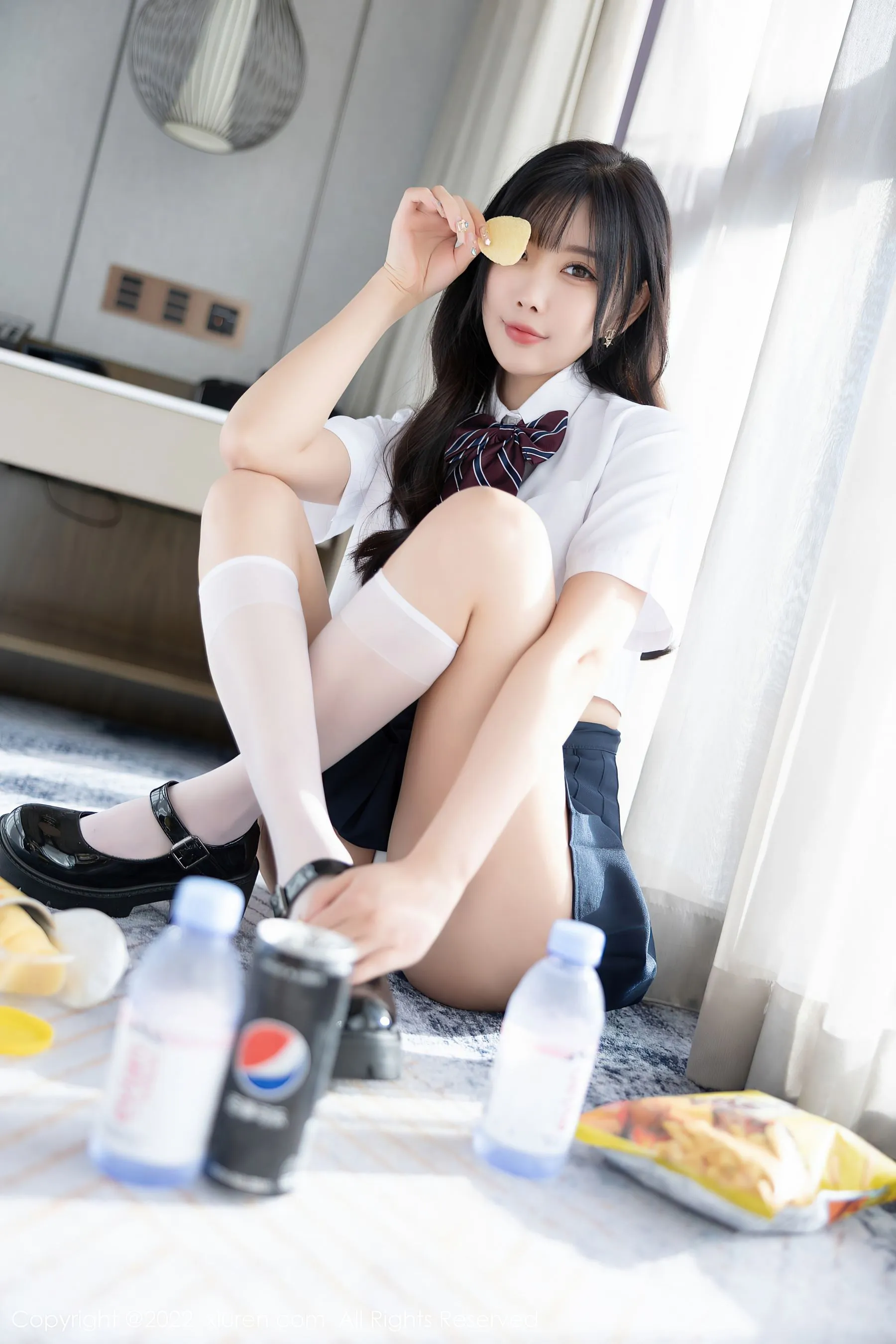秀人网 No.5338 杨晨晨 校园制服诱惑插图60