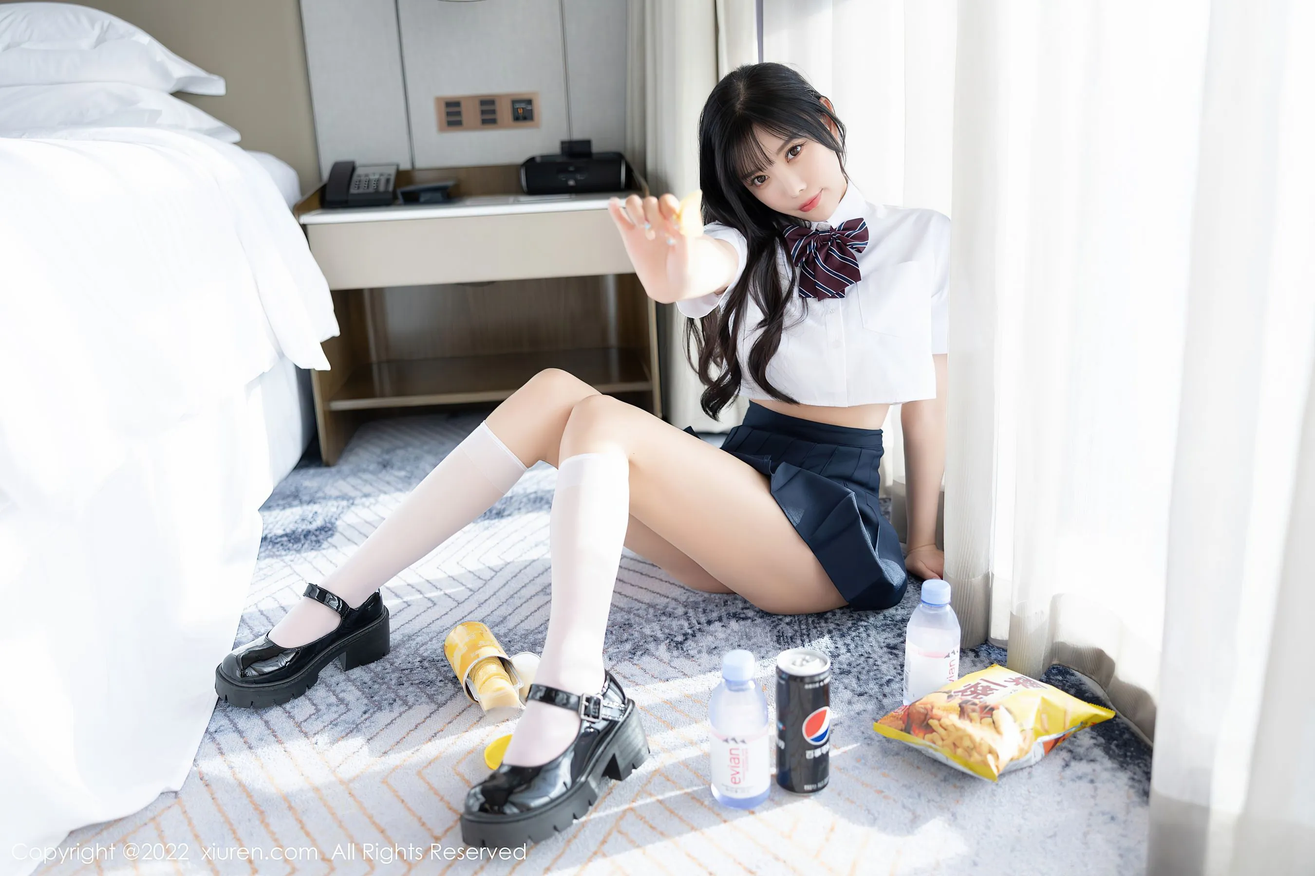 秀人网 No.5338 杨晨晨 校园制服诱惑插图65