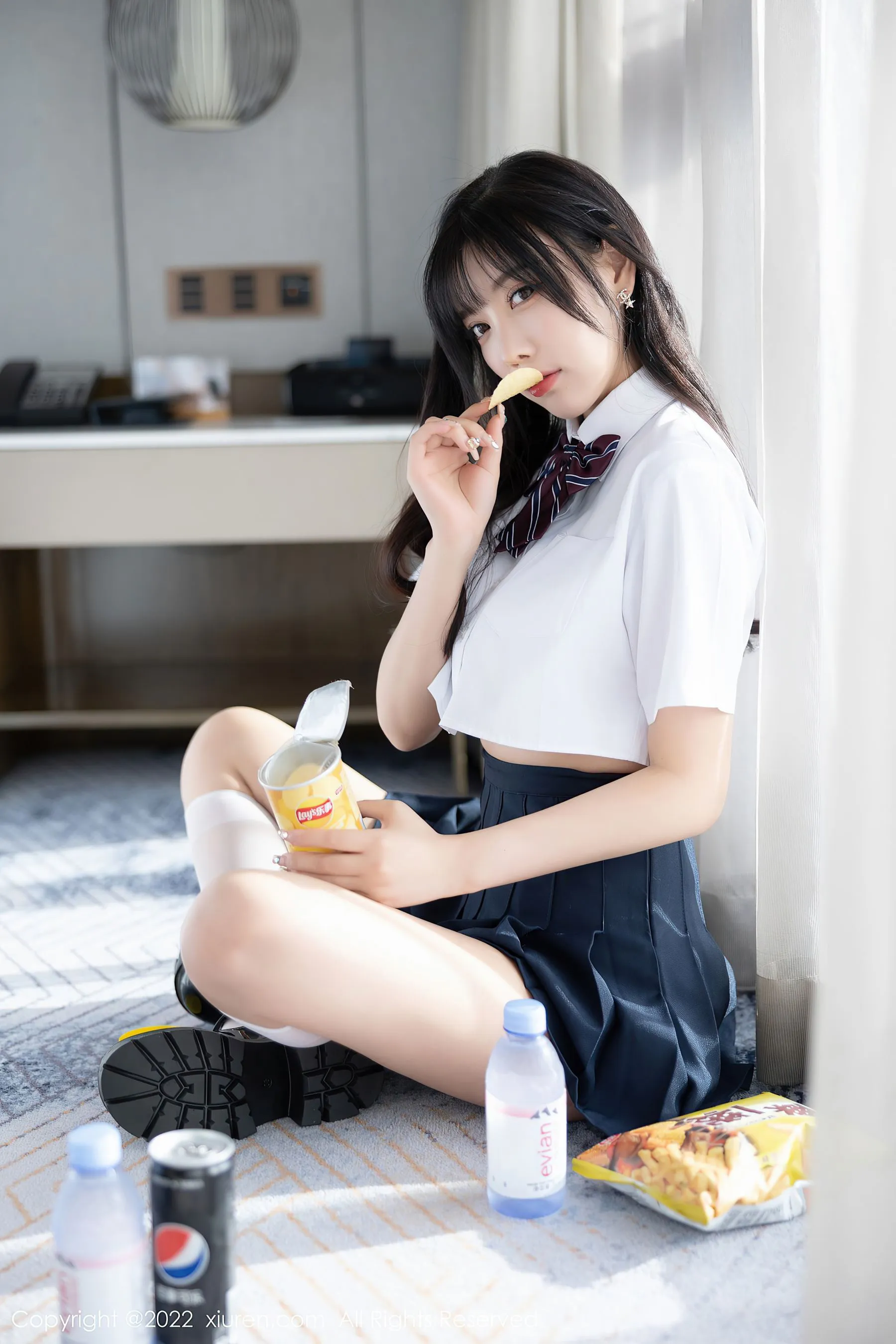 秀人网 No.5338 杨晨晨 校园制服诱惑插图54