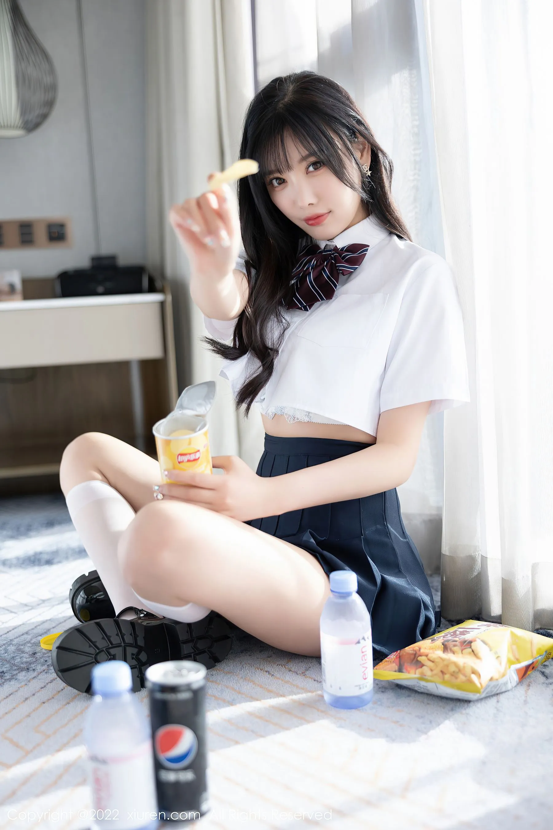 秀人网 No.5338 杨晨晨 校园制服诱惑插图56