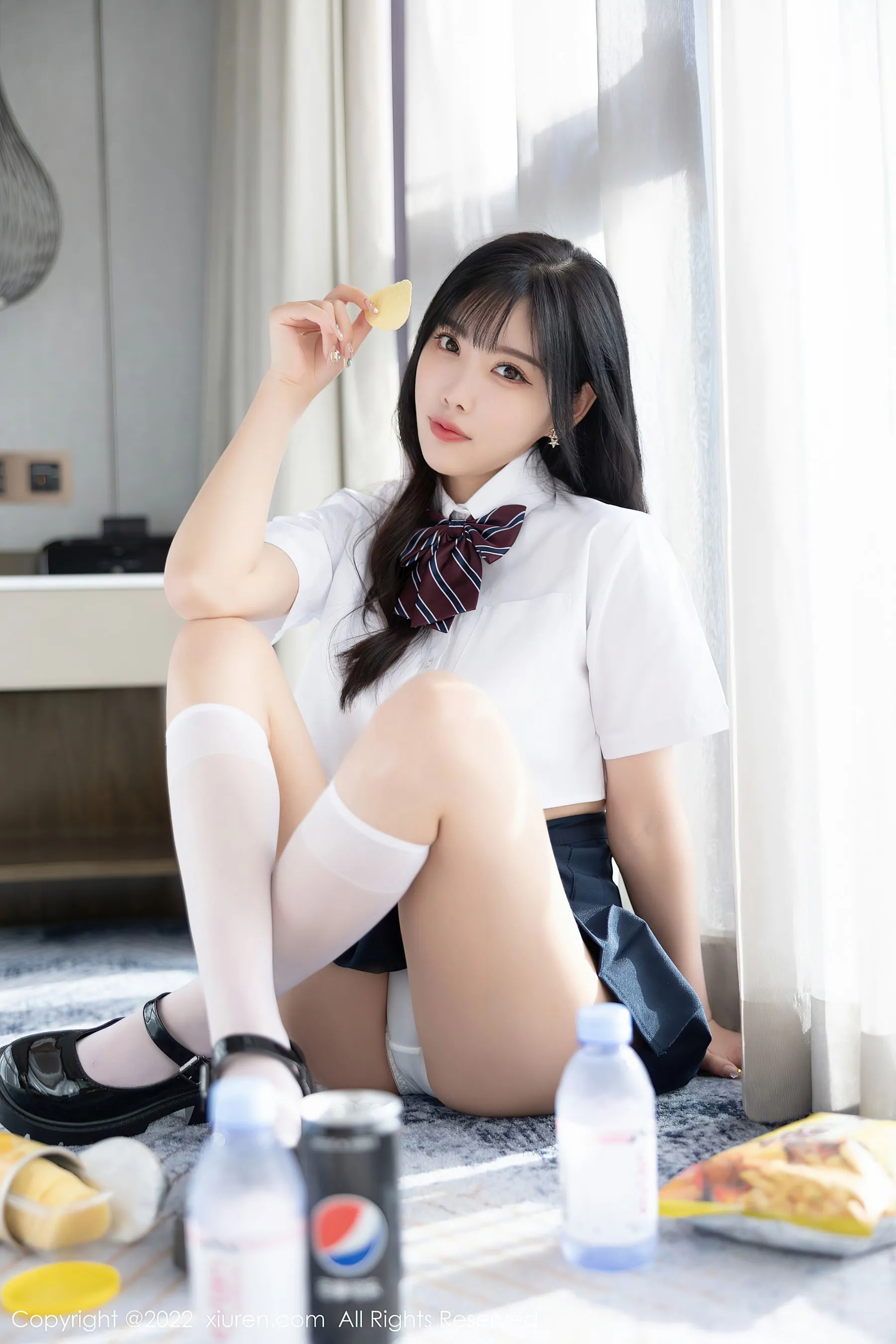 秀人网 No.5338 杨晨晨 校园制服诱惑插图61