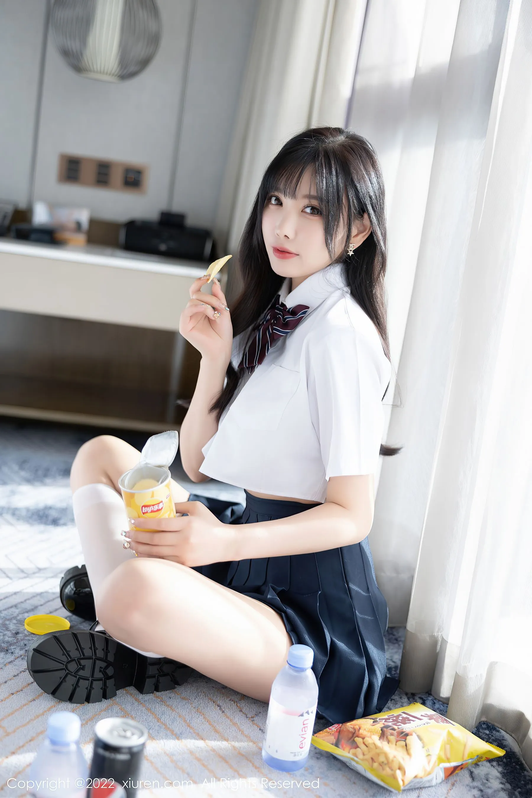 秀人网 No.5338 杨晨晨 校园制服诱惑插图55
