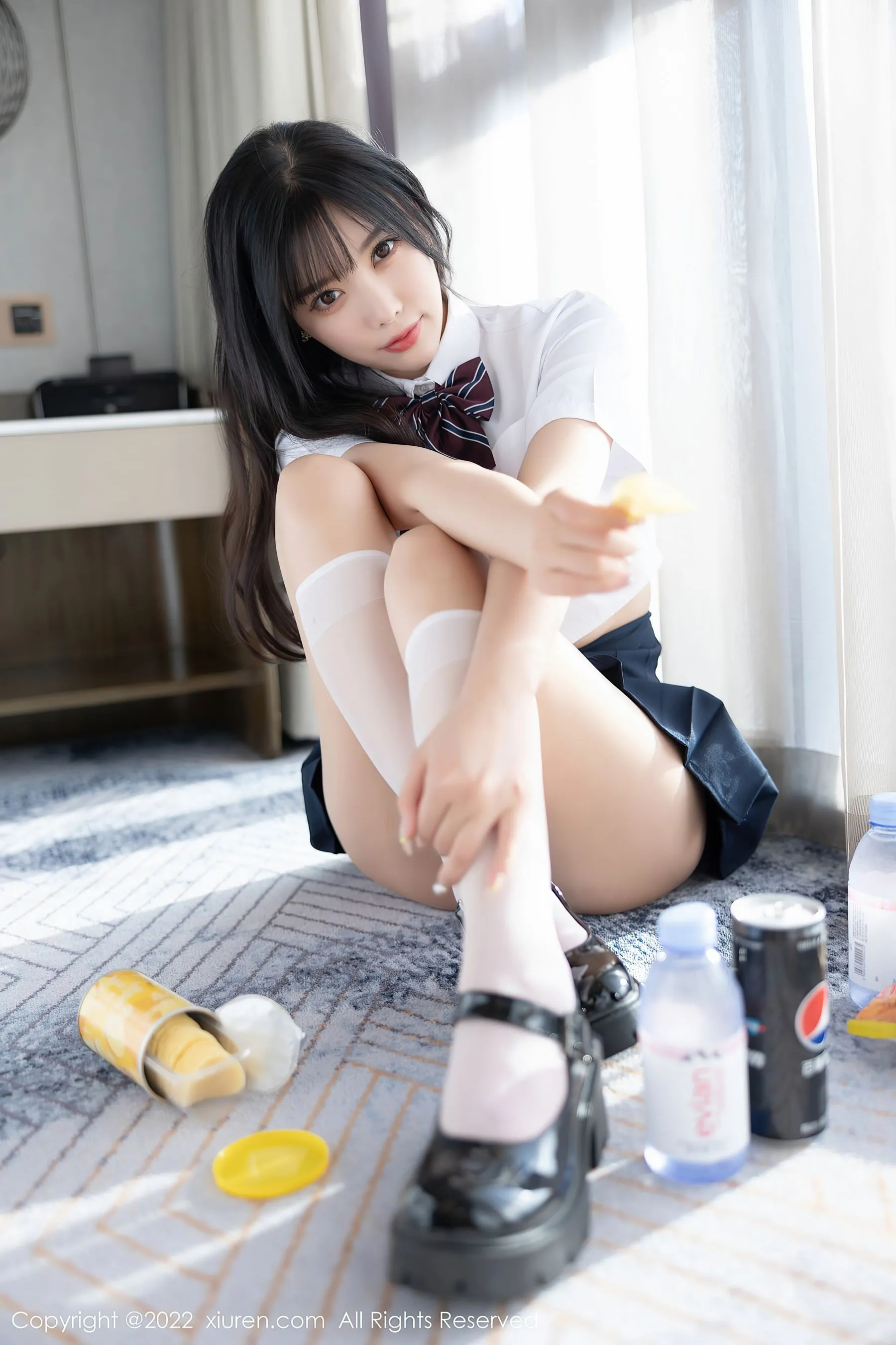秀人网 No.5338 杨晨晨 校园制服诱惑插图63