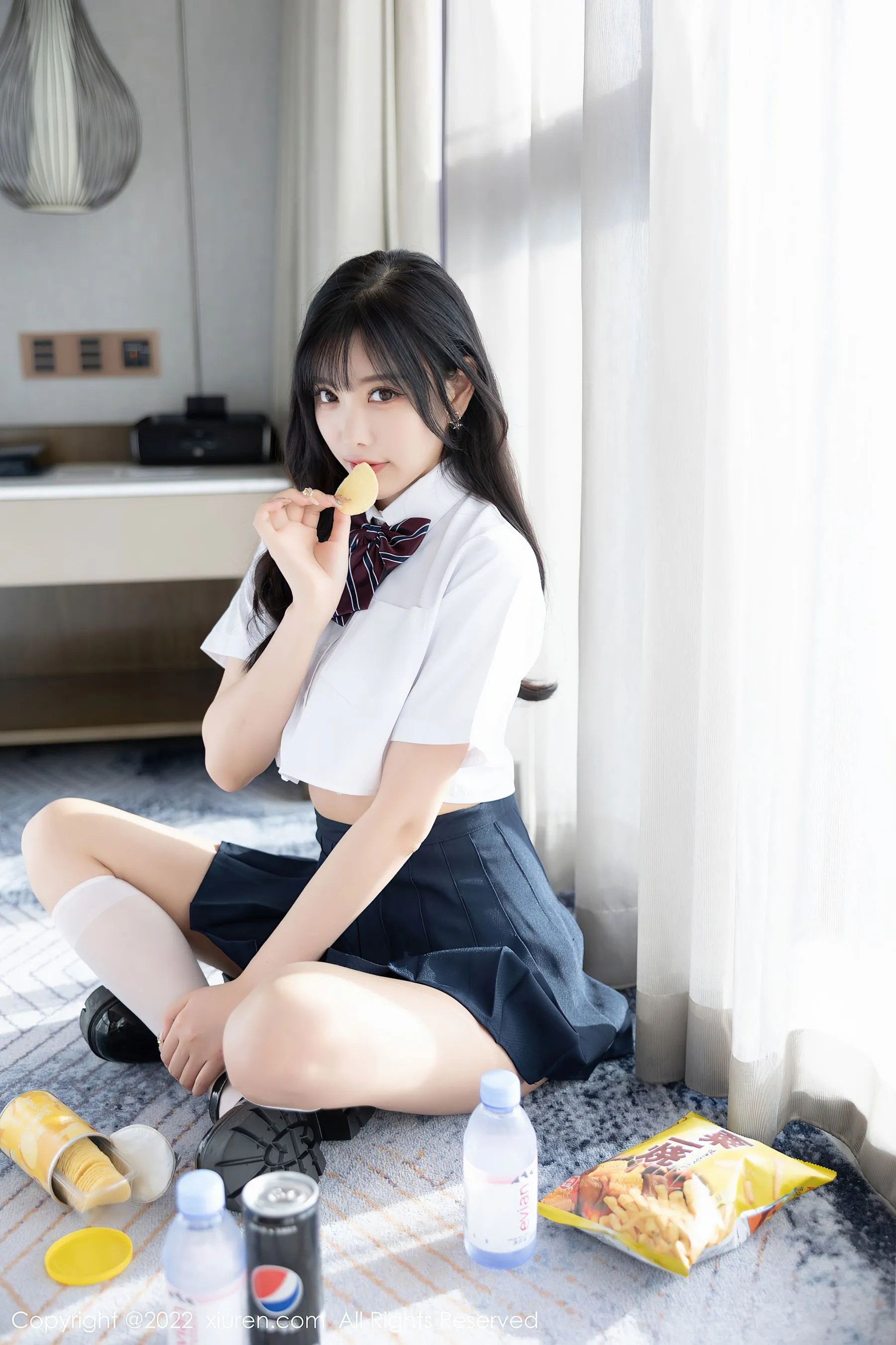 秀人网 No.5338 杨晨晨 校园制服诱惑插图59
