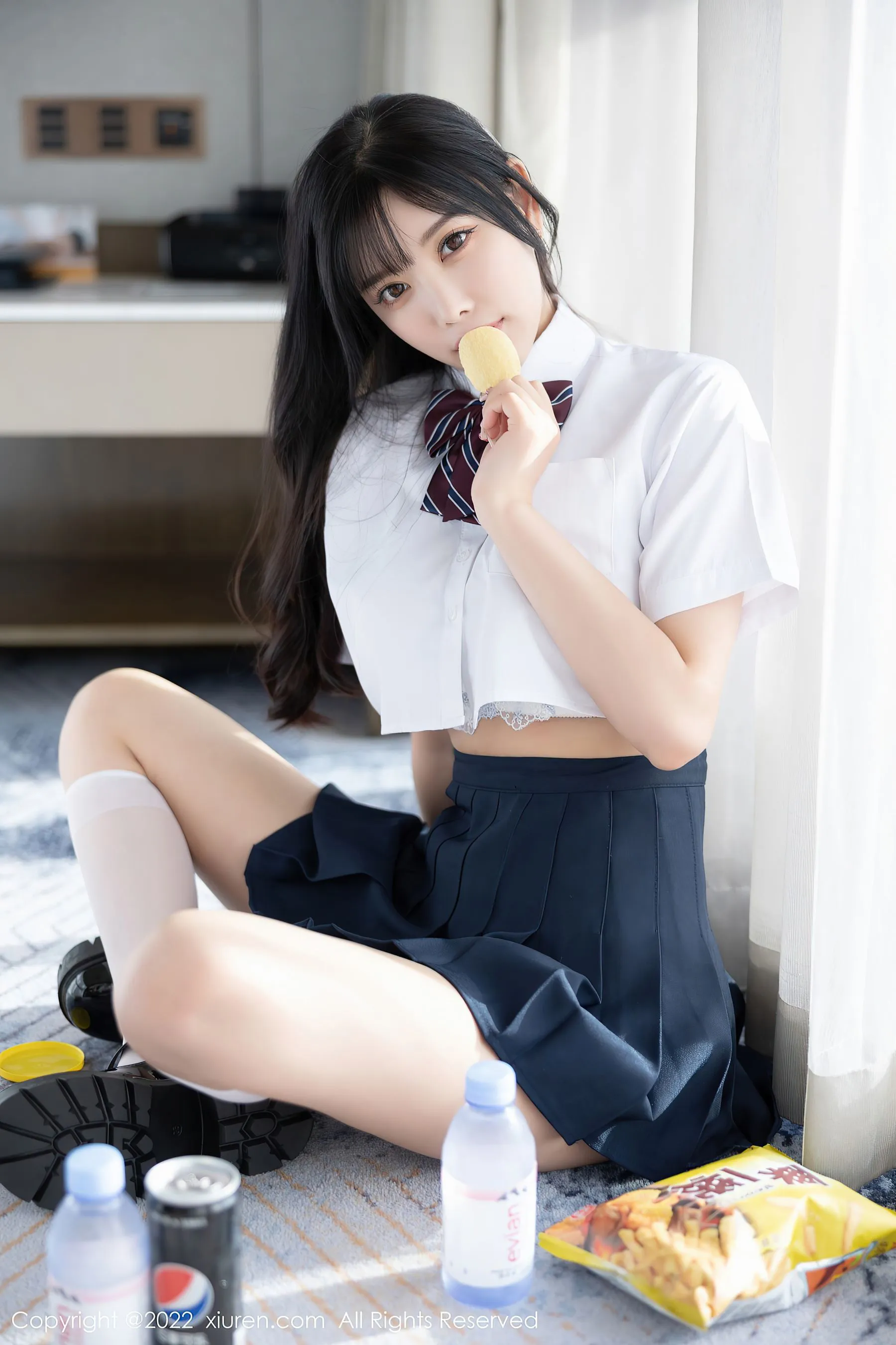 秀人网 No.5338 杨晨晨 校园制服诱惑插图58