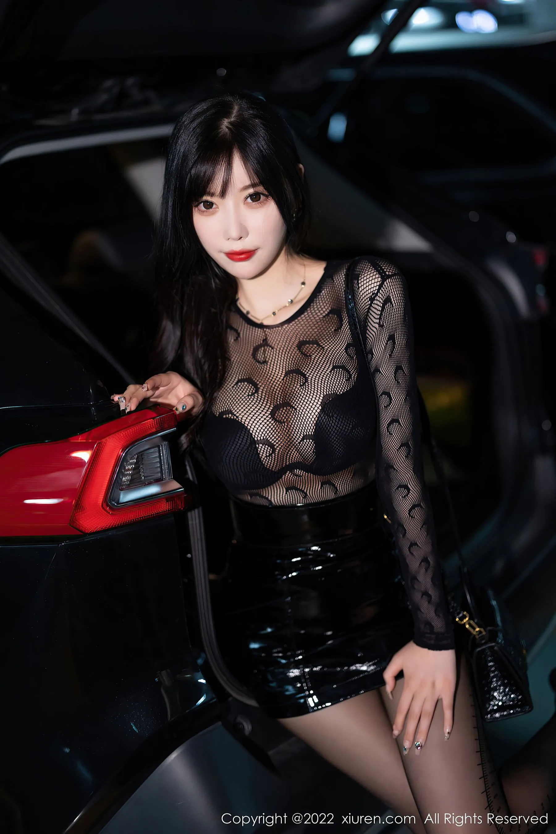 秀人网 No.5445 杨晨晨Yome 黑丝美腿插图48