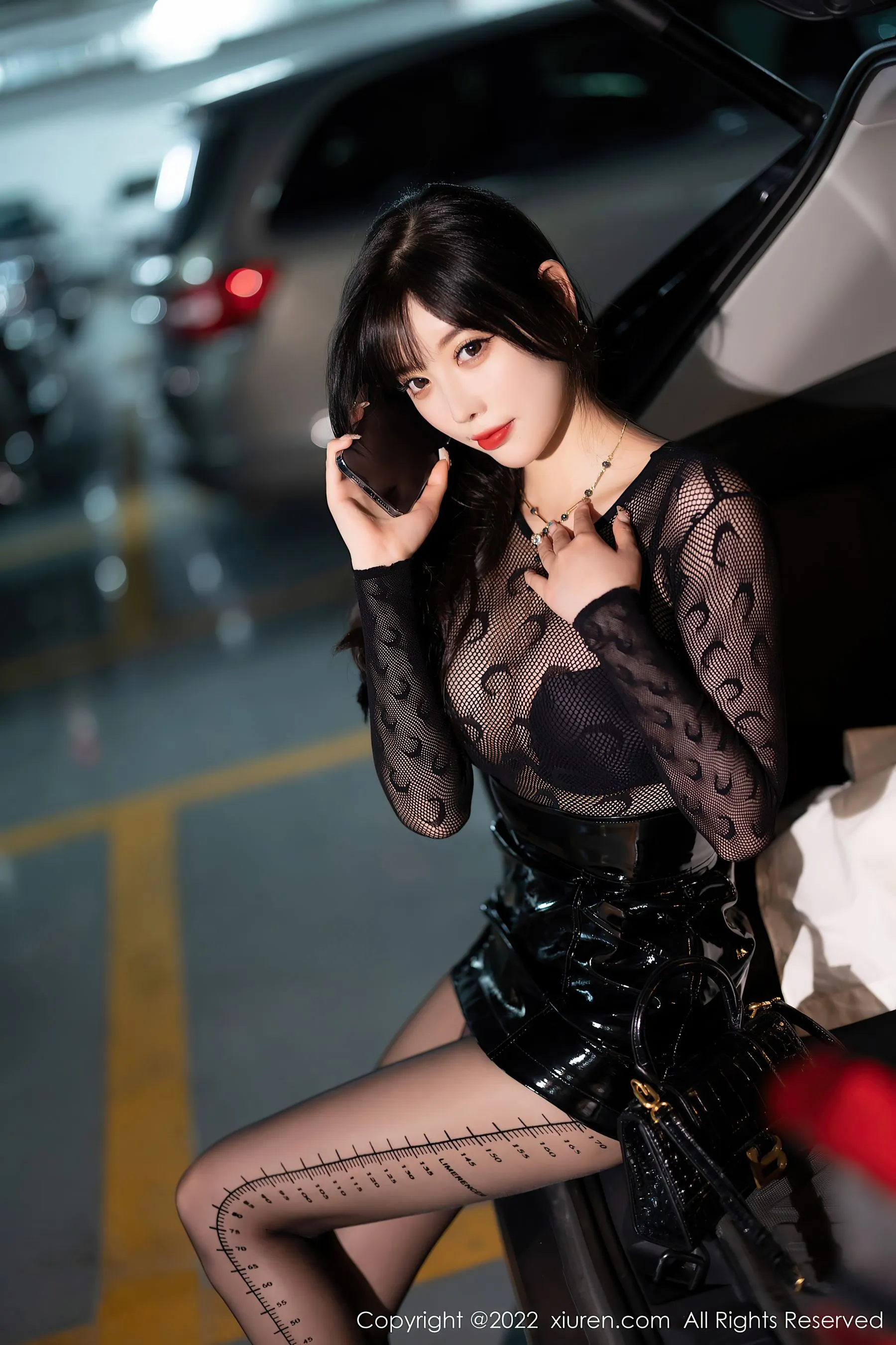 秀人网 No.5445 杨晨晨Yome 黑丝美腿插图54