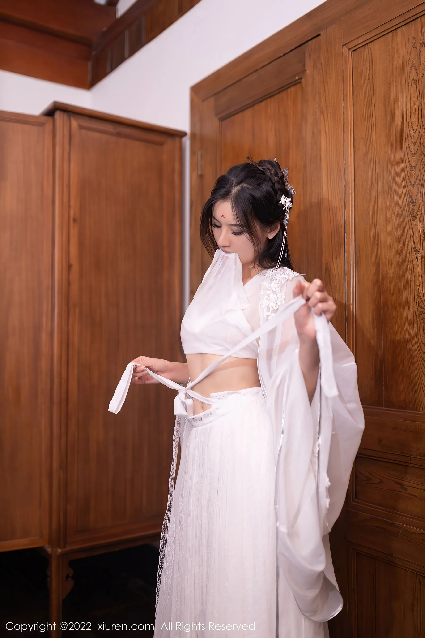 秀人网 No.5573 就是阿朱啊 古装美腿插图57