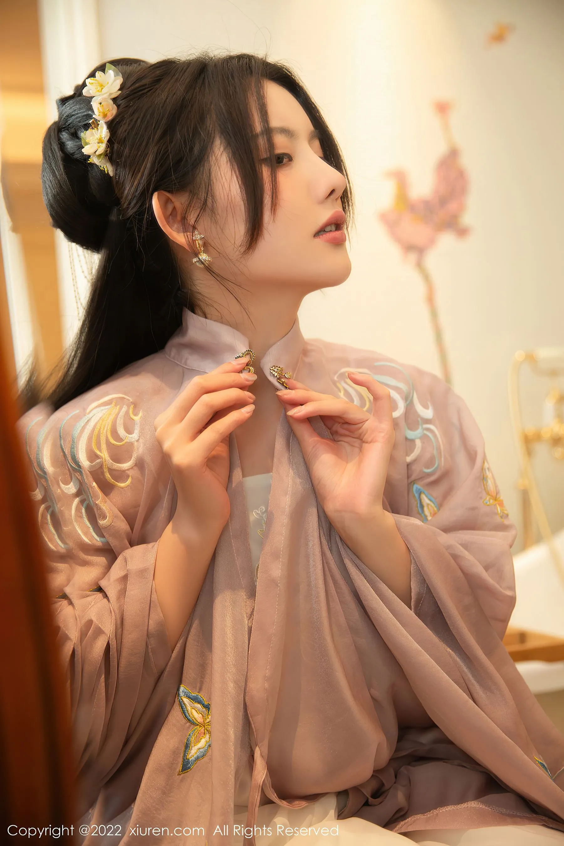 秀人网 No.4945 就是阿朱啊 古装美腿插图