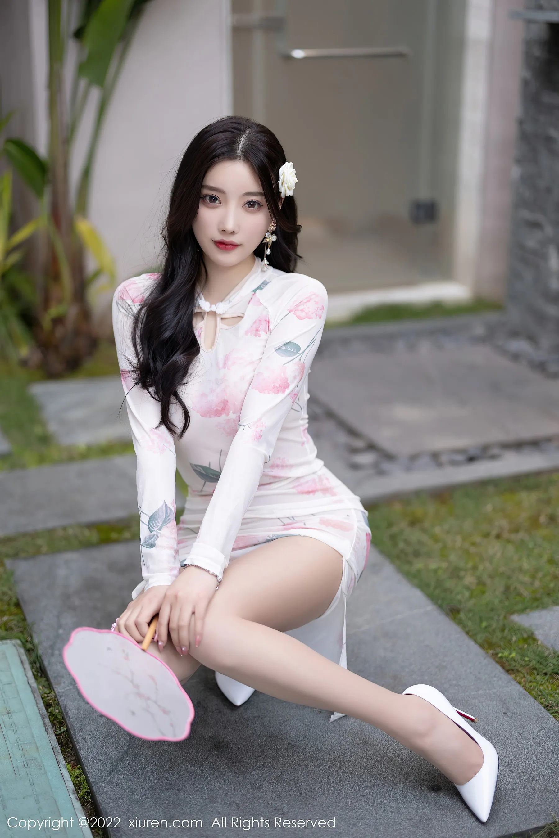 秀人网 No.4800 杨晨晨Yome 旗袍美臀插图12