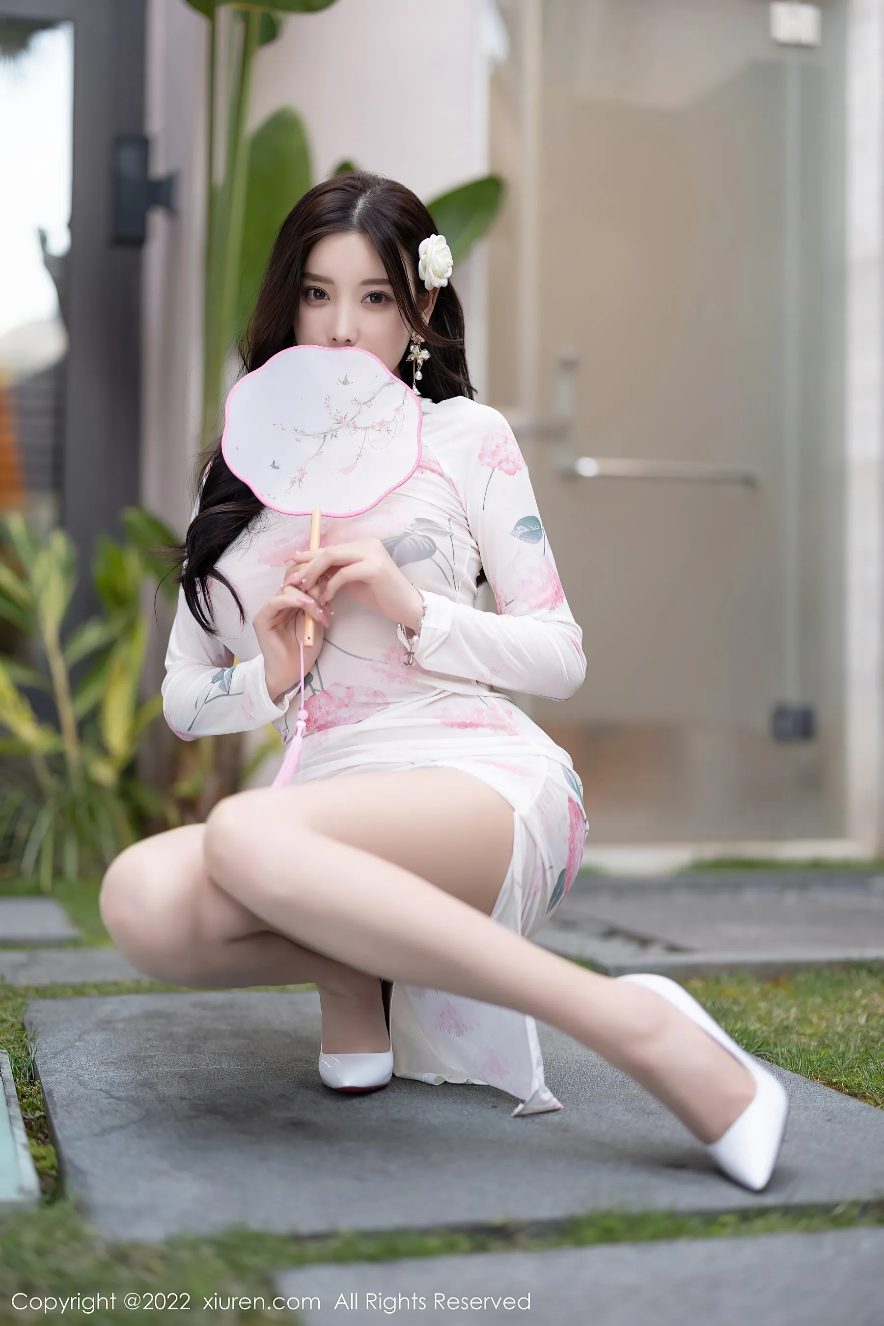 秀人网 No.4800 杨晨晨Yome 旗袍美臀插图13