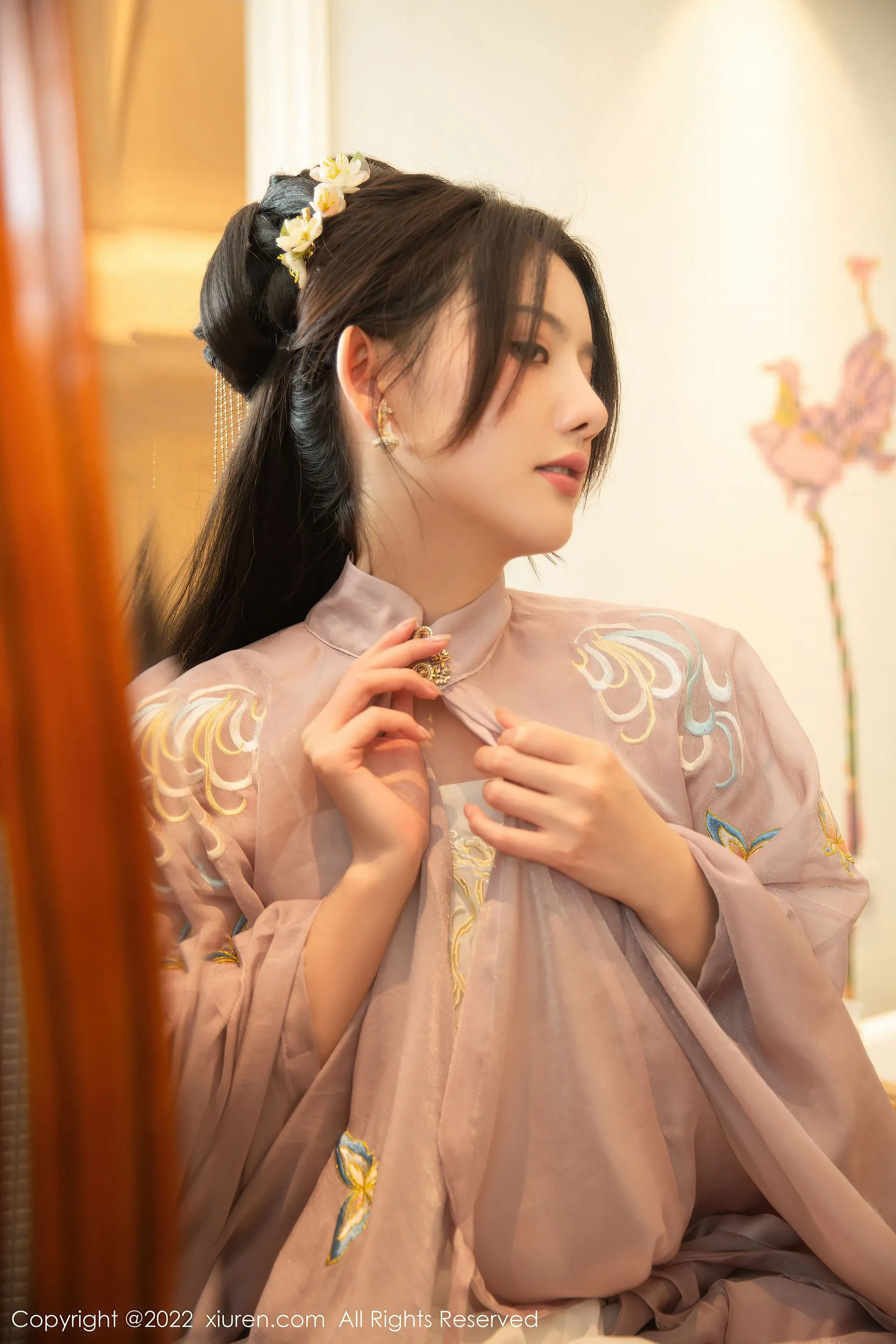 秀人网 No.4945 就是阿朱啊 古装美腿插图4