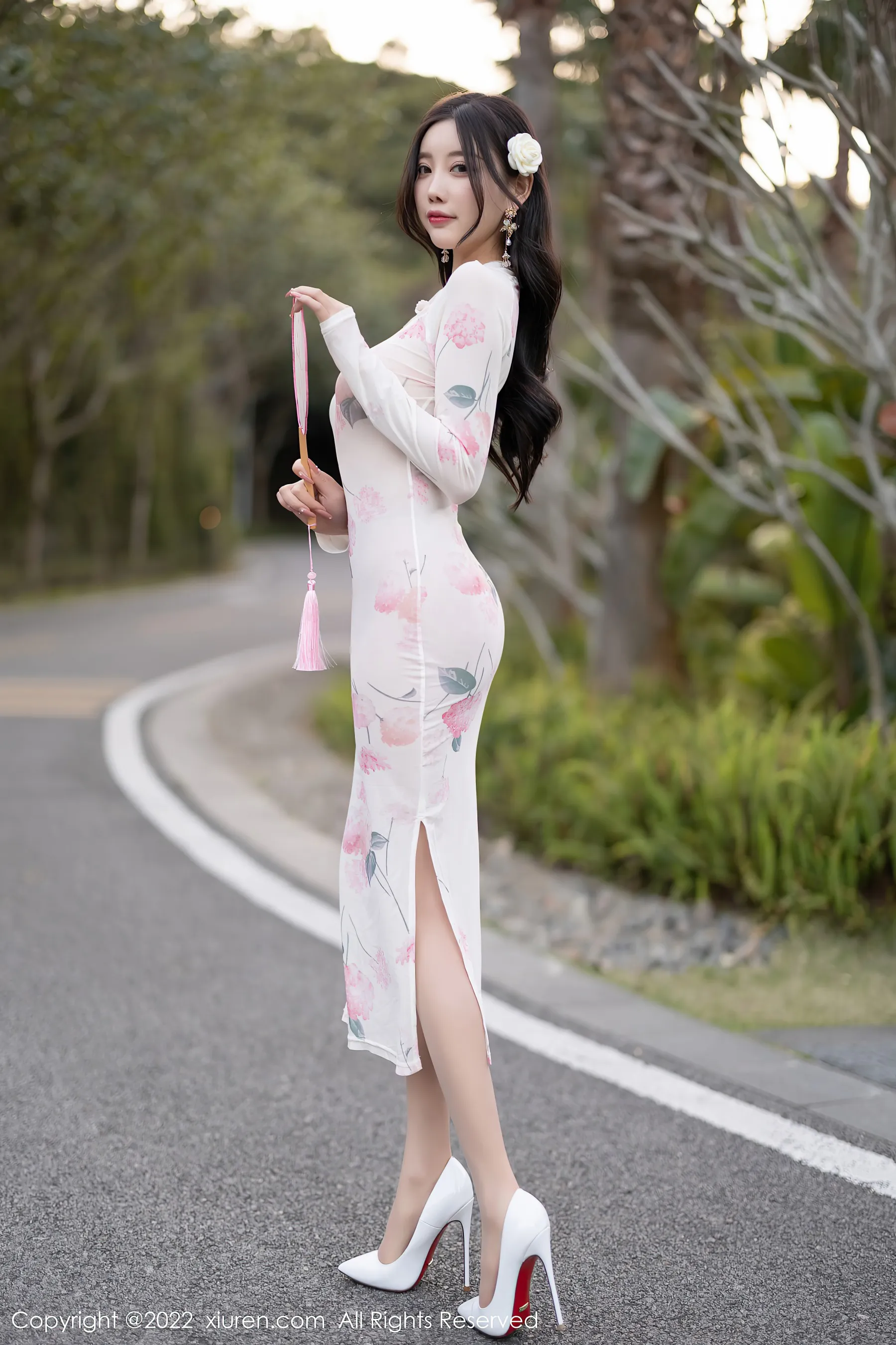 秀人网 No.4800 杨晨晨Yome 旗袍美臀插图60