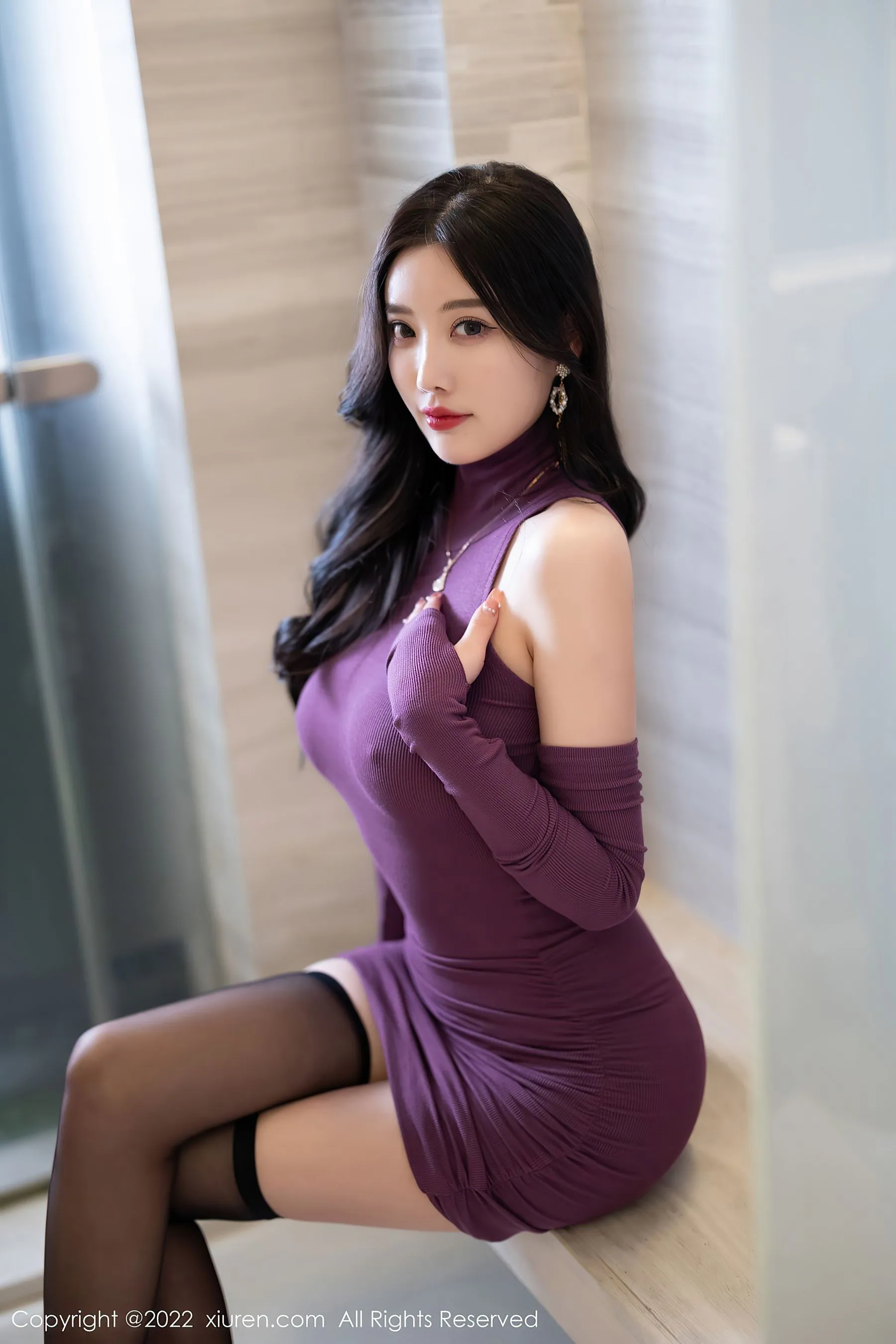 秀人网 No.4989 杨晨晨Yome 黑丝美臀插图84