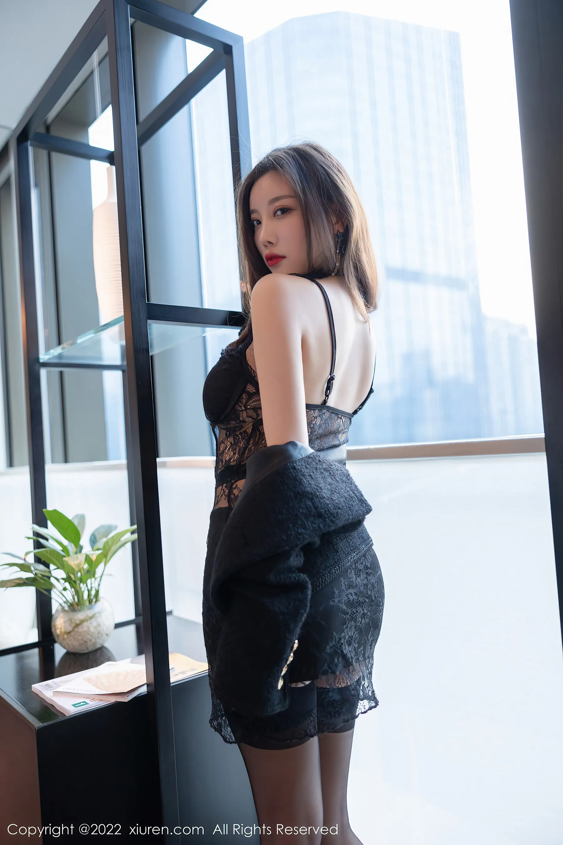 秀人网 No.4615 杨晨晨Yome 美腿黑丝插图73