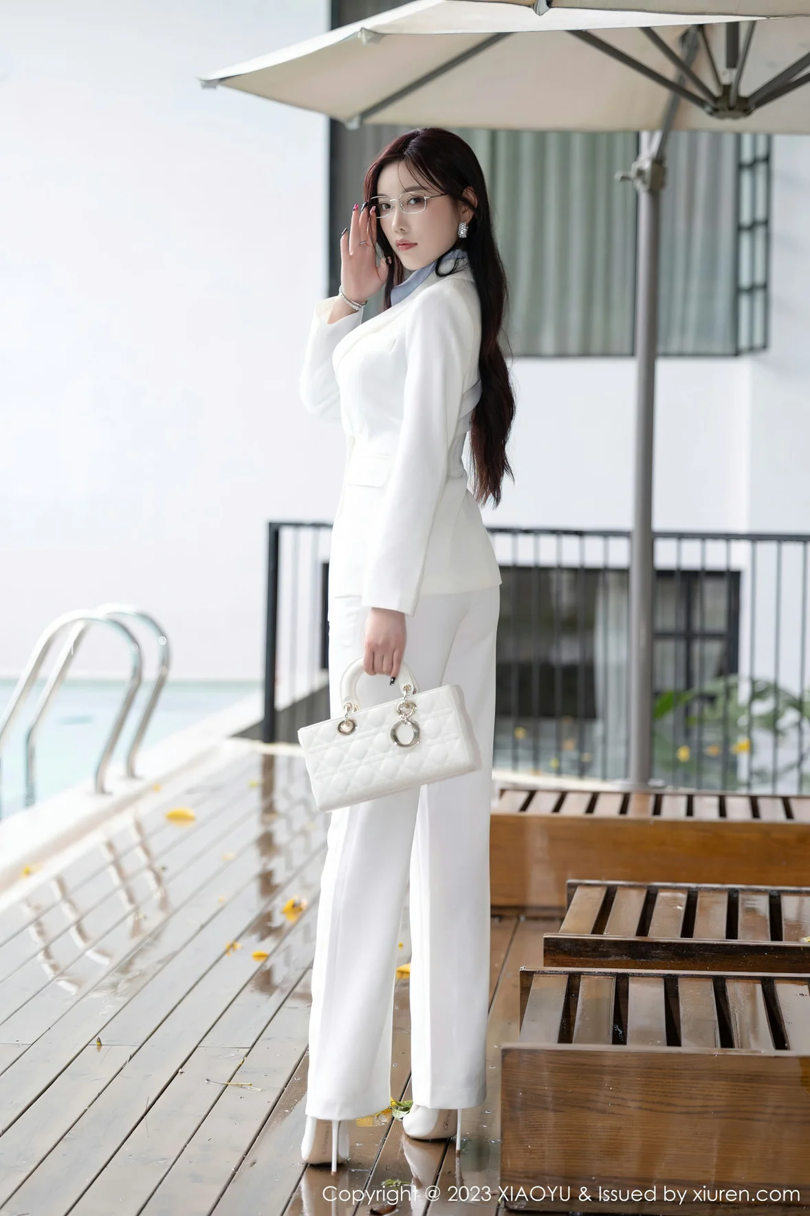 XIAOYU 语画 Vol.1065 杨晨晨Yome 白色简约OL贵州旅拍 [86P]插图8