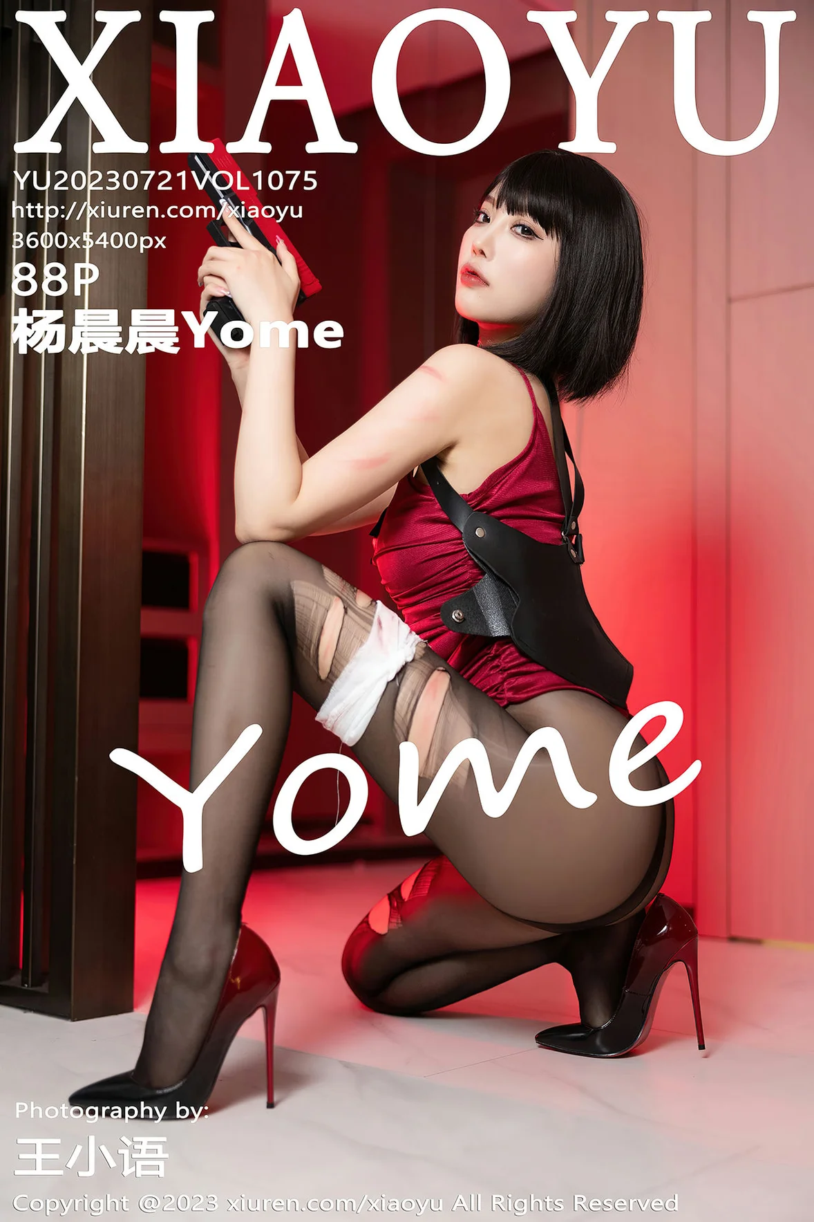 XIAOYU 语画 Vol.1075 杨晨晨Yome 女枪手扮演性感写真 [89P]插图88