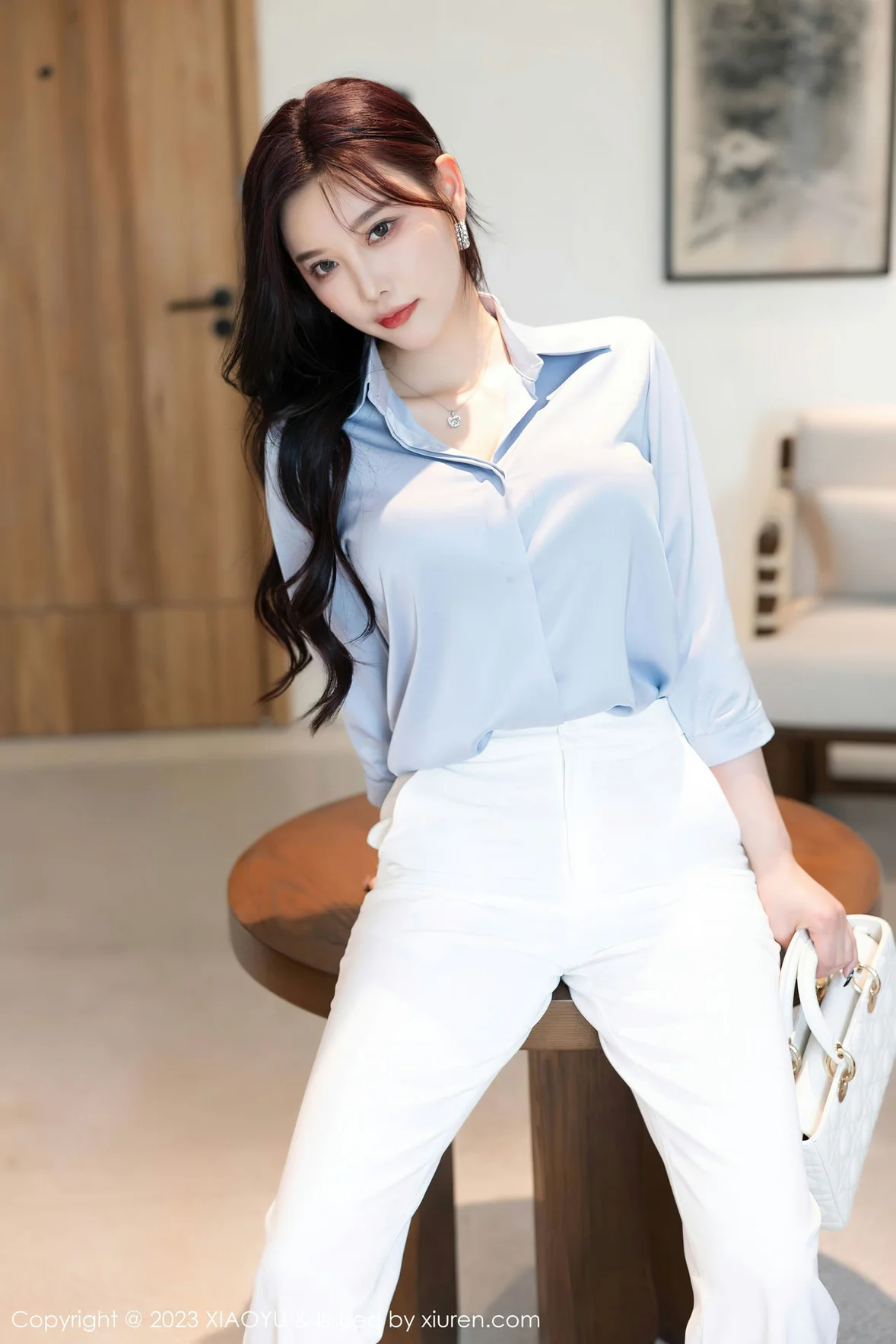 XIAOYU 语画 Vol.1065 杨晨晨Yome 白色简约OL贵州旅拍 [86P]插图21