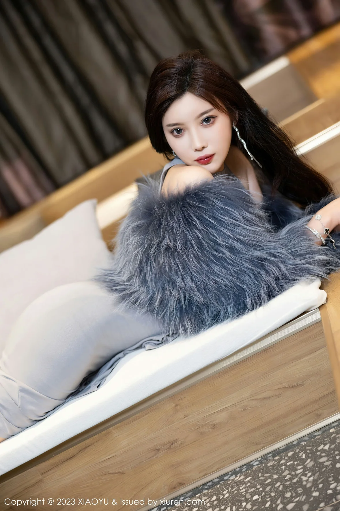 XIAOYU 语画界 Vol.1051 杨晨晨Yome 灰色镂空连衣贵州旅拍 [88P]插图36