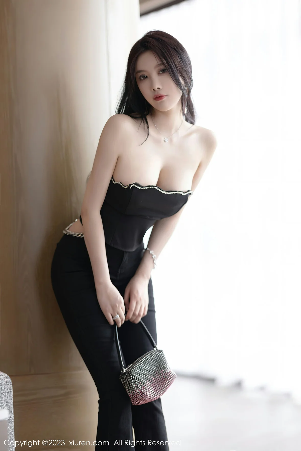 XiuRen 秀人 No.6866 杨晨晨Yome 轻透蕾丝连体衣海南岛旅拍 [91P]插图16