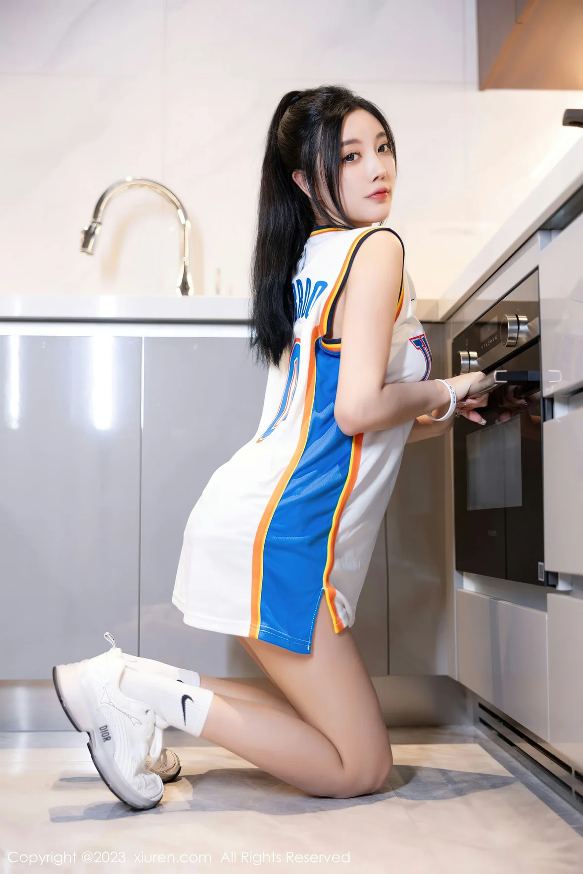 XiuRen 秀人 No.7304 杨晨晨Yome 白色运动服浙江安吉旅拍 [87P]插图11