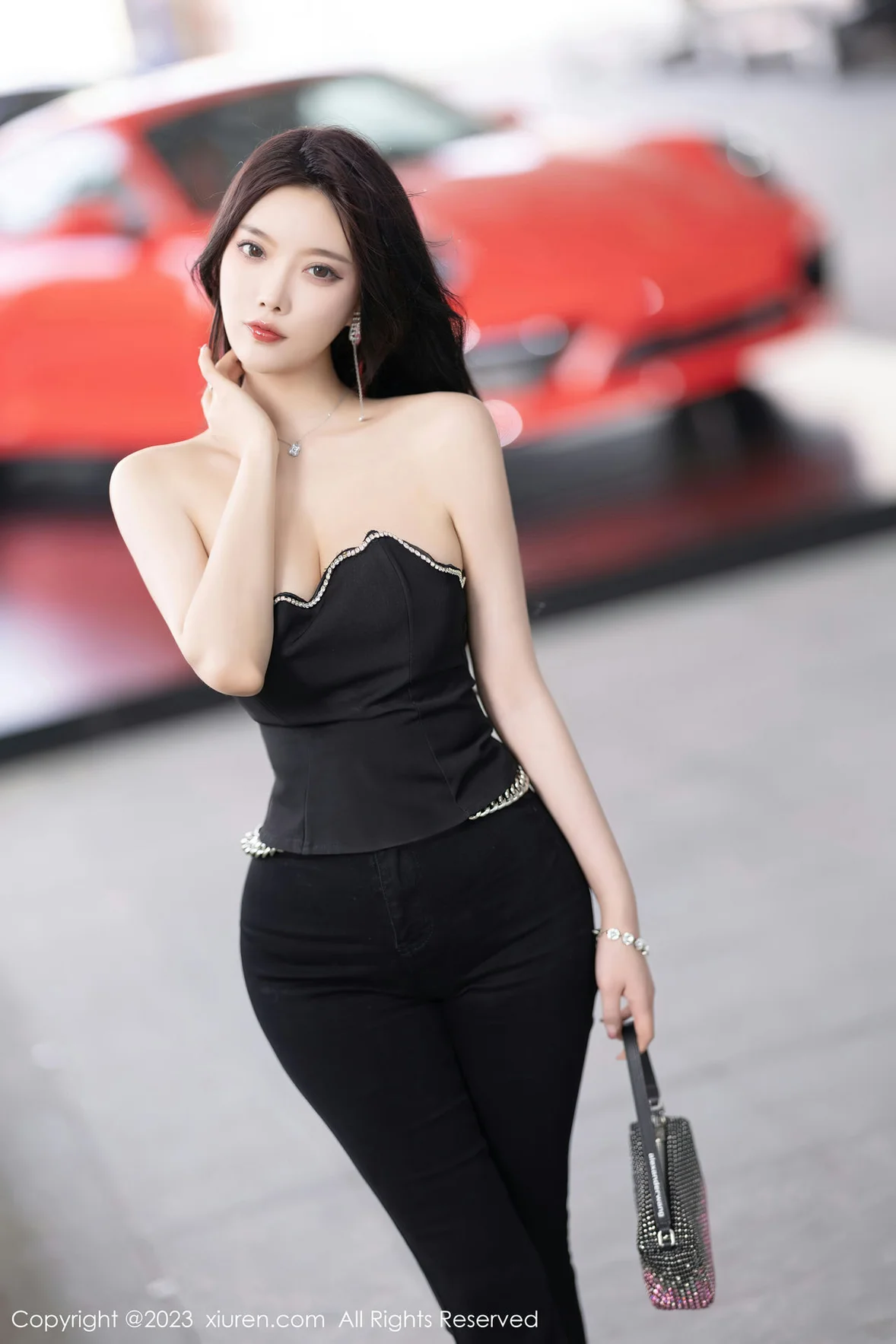 XiuRen 秀人 No.6866 杨晨晨Yome 轻透蕾丝连体衣海南岛旅拍 [91P]插图4