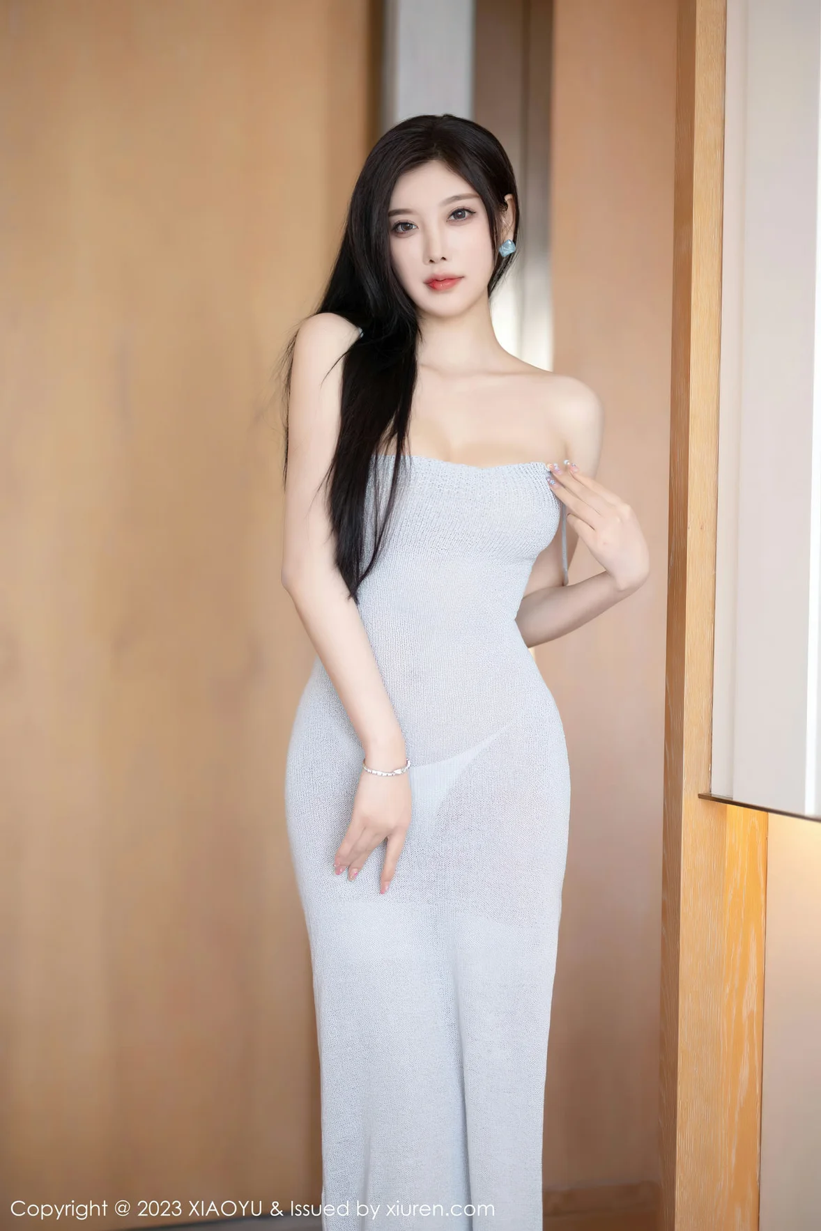 语画 Vol.1104 杨晨晨Yome 白色丝袜性感写真 [85P]插图28