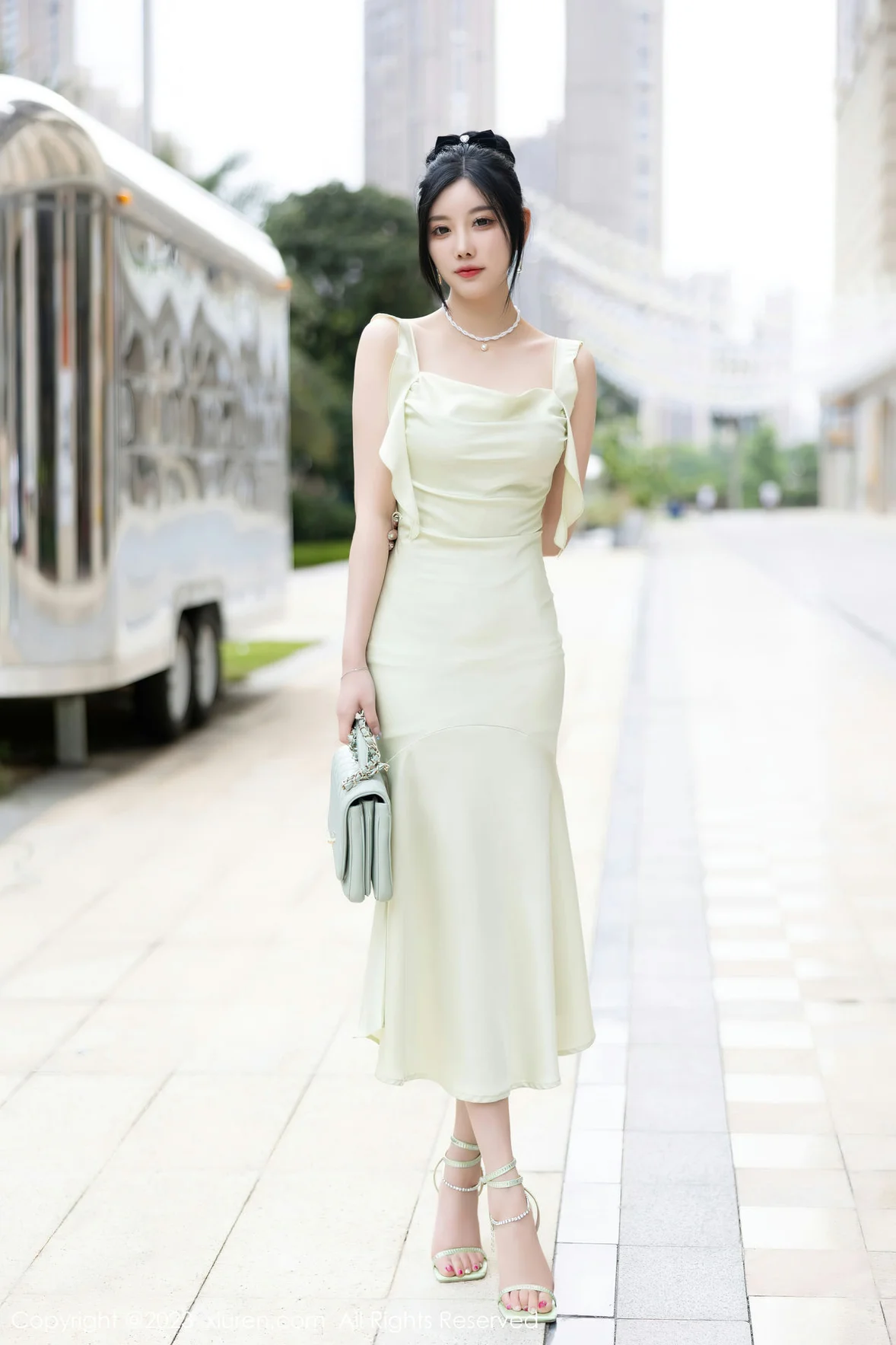 秀人网 No.7410 杨晨晨Yome 轻透薄纱性感写真 [82P]插图