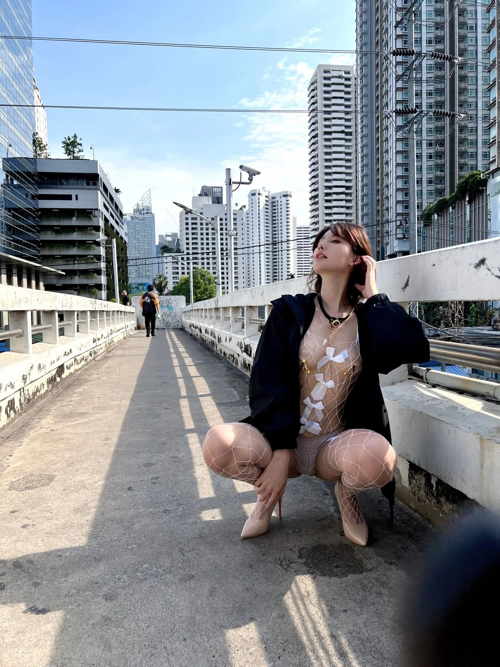 Azhua19970(阿朱啊) – 连体白丝插图54