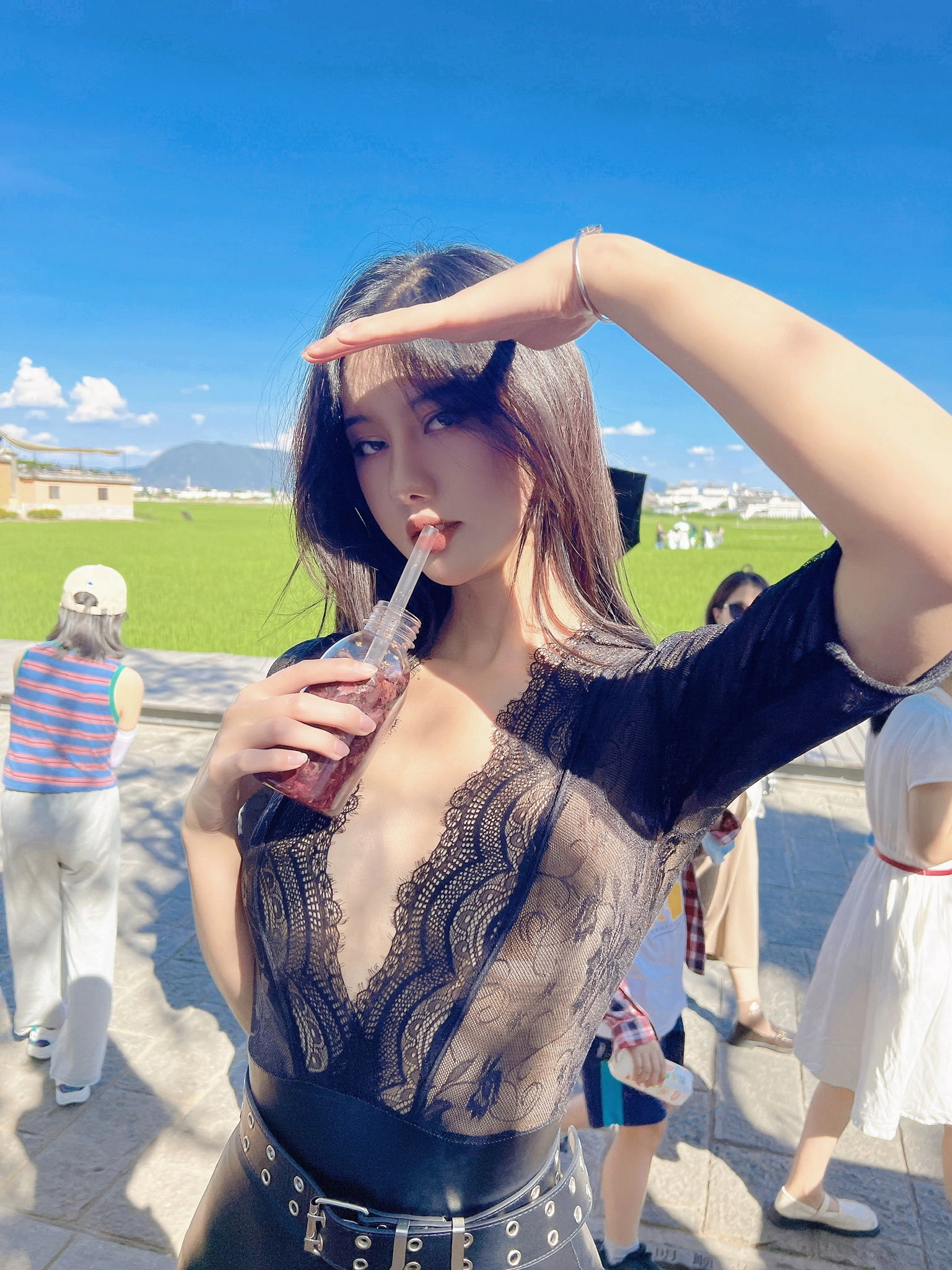 美女模特Azhua19970(阿朱啊) 微密圈视图合集插图92