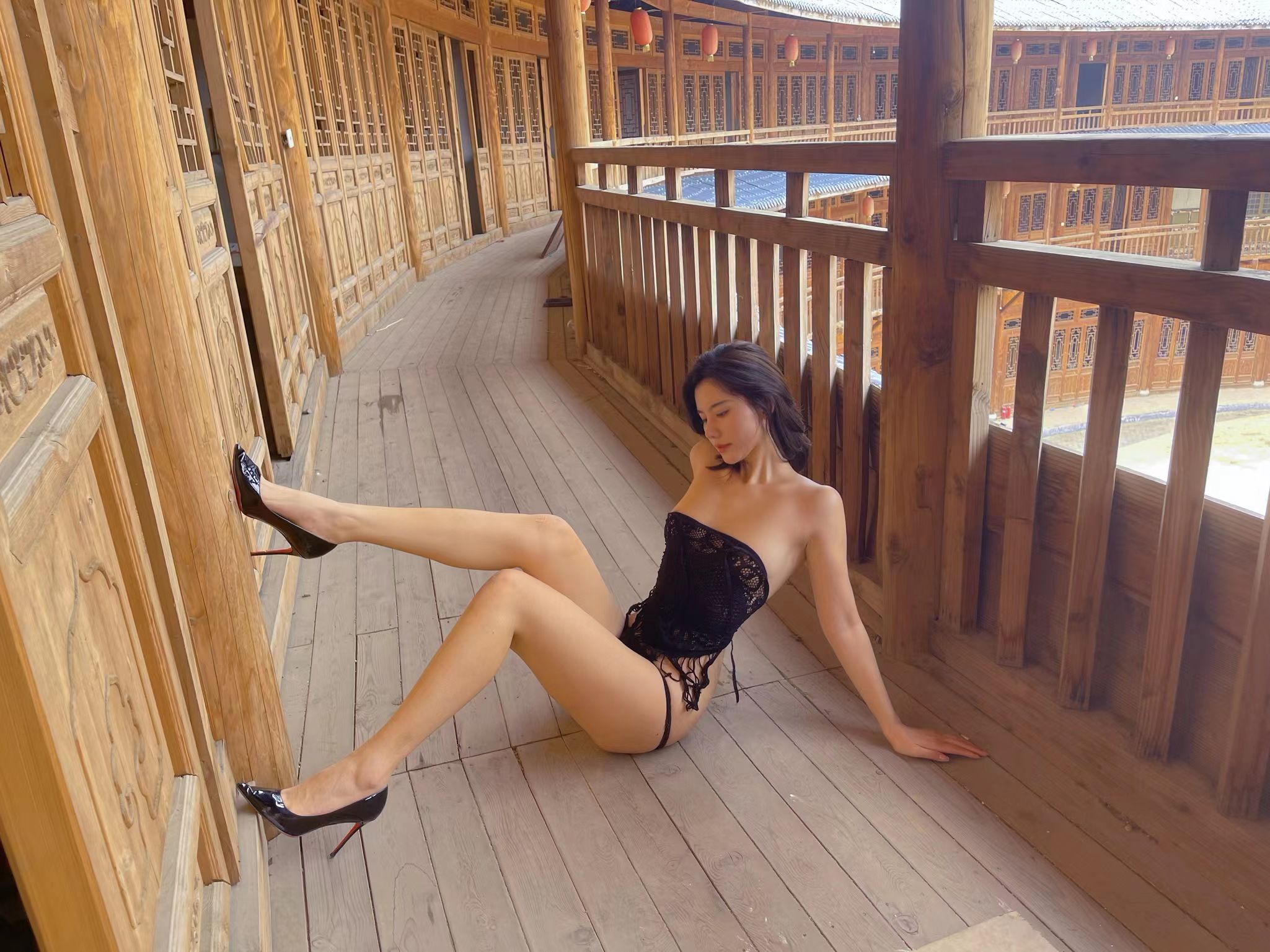 美女模特Azhua19970(阿朱啊) 微密圈视图合集插图193